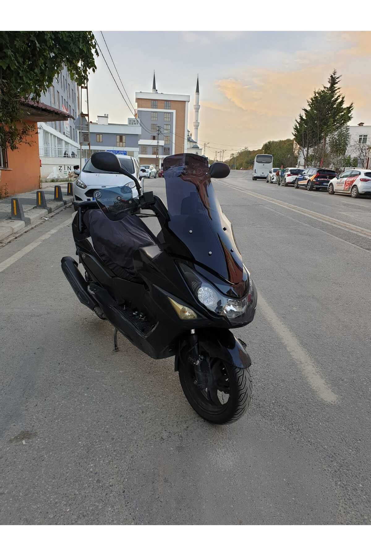 Daelim S3 Advance Siperlik Ön Cam 2010-2018 Model 77cm Siyah Renkli 4mm