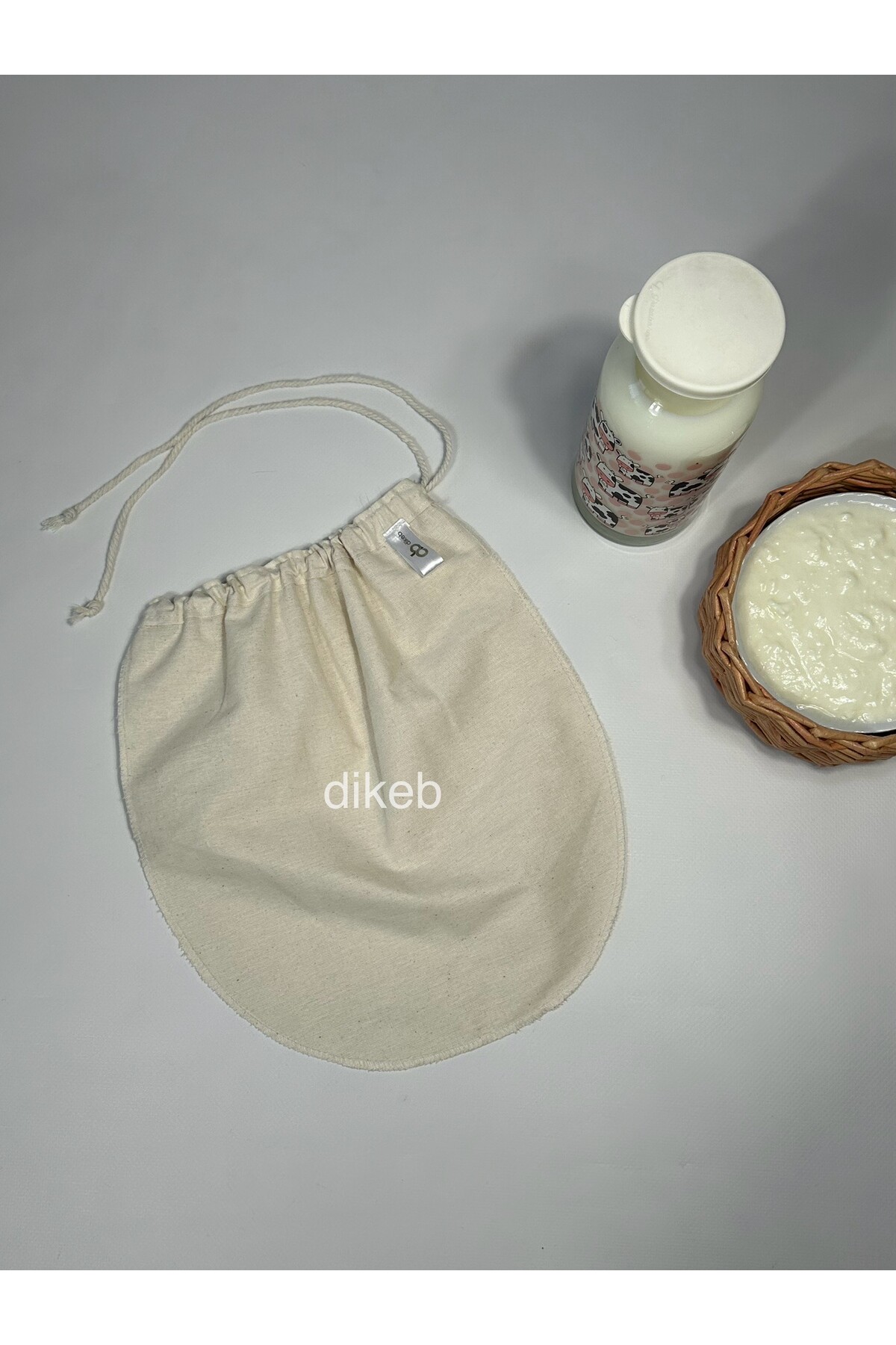 dikeb Süt/Yoğurt Süzme Kesesi Torba fotoğrafı 2 (önizleme)