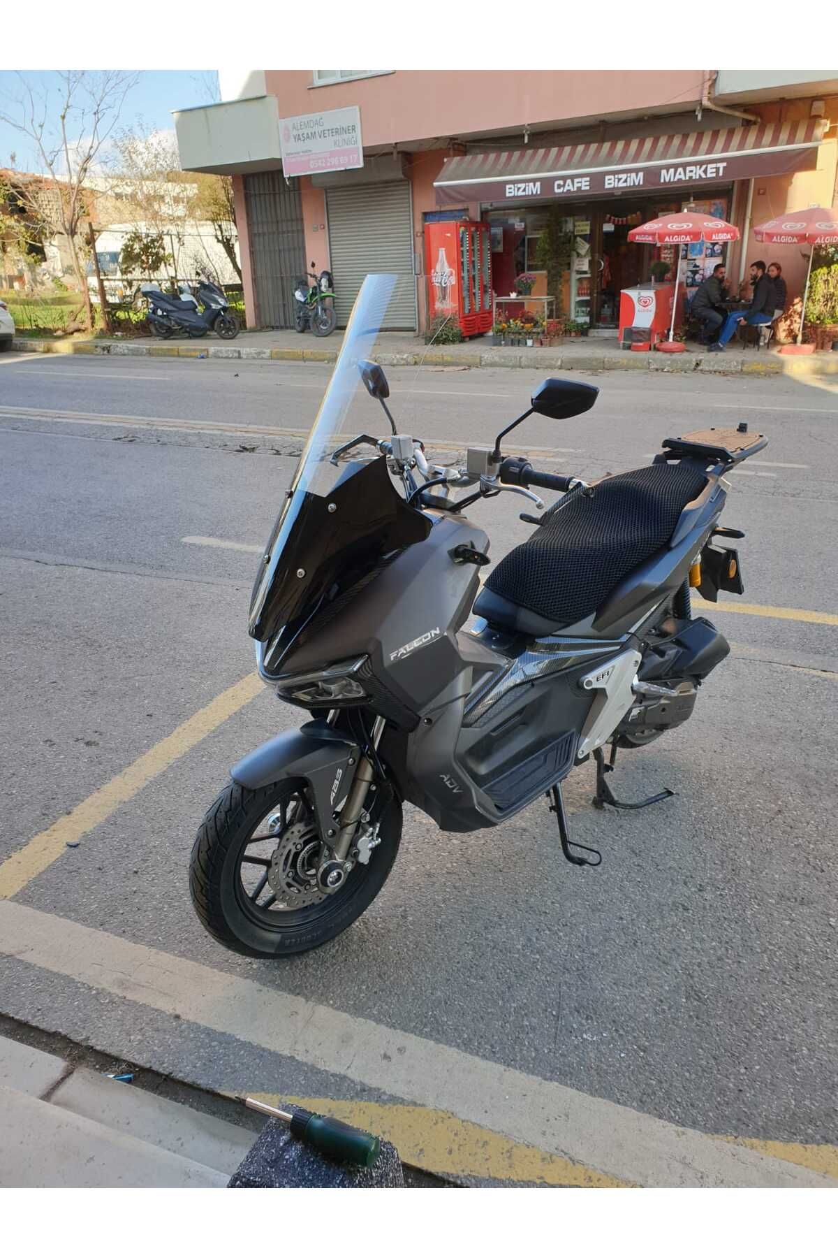 Falcon Trex 188 Siperlik Ön Cam 2022-2025 Model 78cm şeffaf Renkli 4mm UZUN CAM