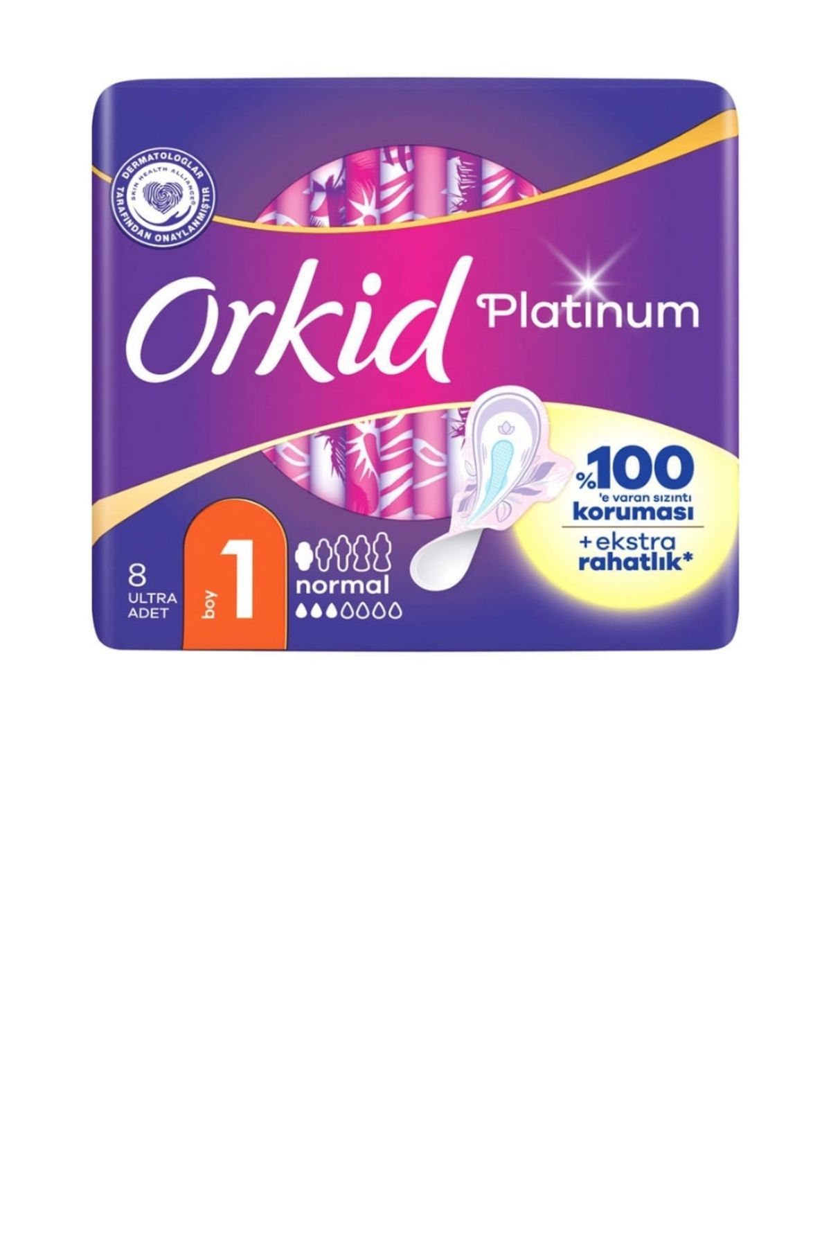 Orkid ORKİD PLATİNUM PED ULTRA NORMAL 8`Lİ