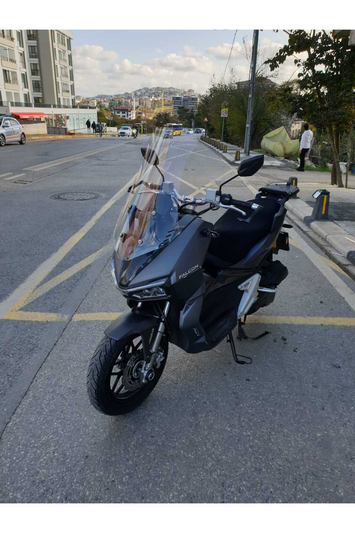 Falcon Trex 188 Siperlik Ön Cam 2022-2025 Model 75cm Şeffaf Renkli 4mm UZUN CAM