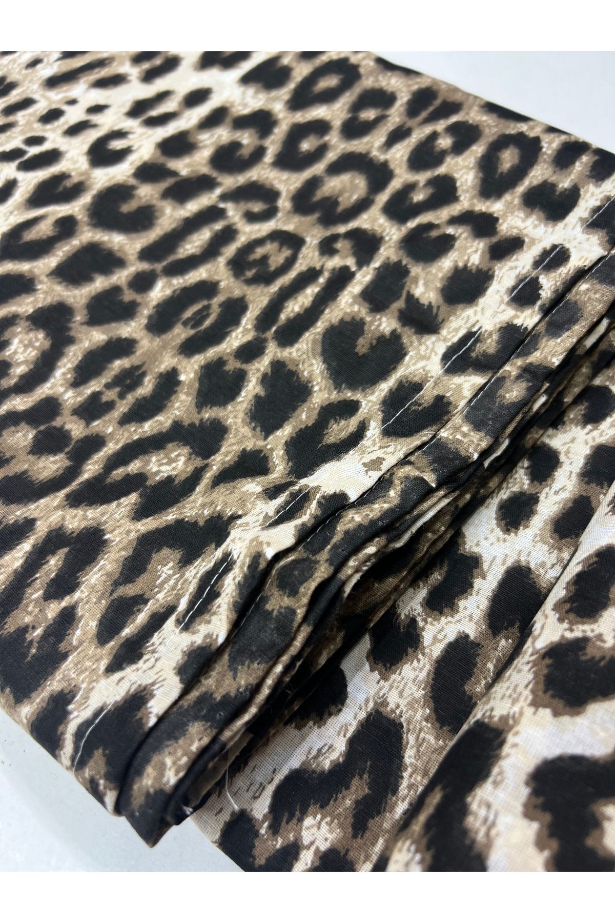 Belsina Home-Leopard Patterned Single - Double Flat Sheet 3