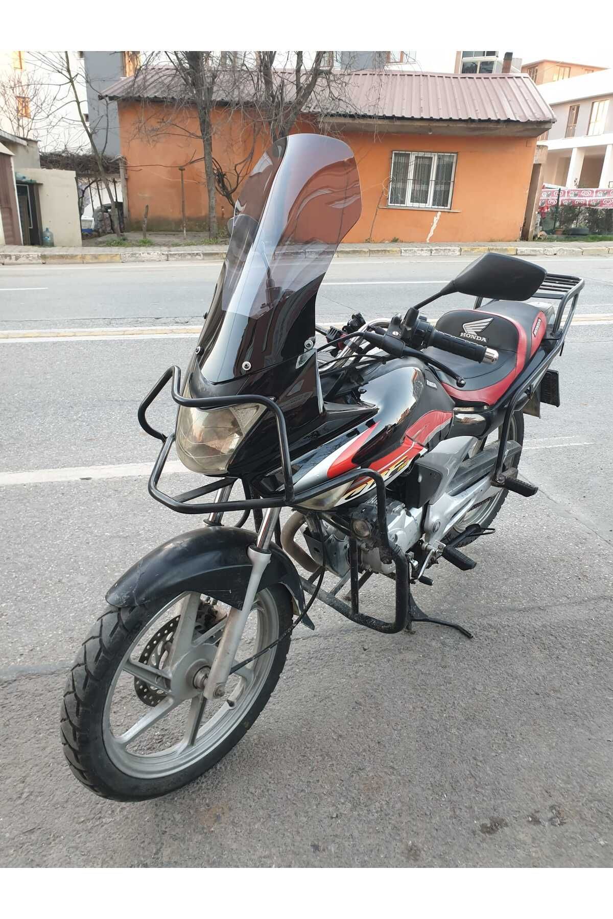 Honda CBF 150 Siperlik Ön Cam 2005 2017 Model 51cm Füme Renkli 4mm