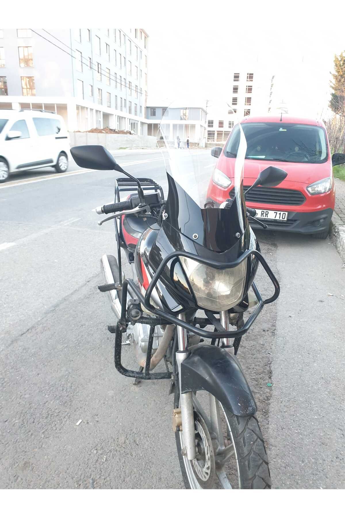 Honda CBF 150 Siperlik Ön Cam 2005 2017 Model 51cm Şeffaf Renkli 4mm