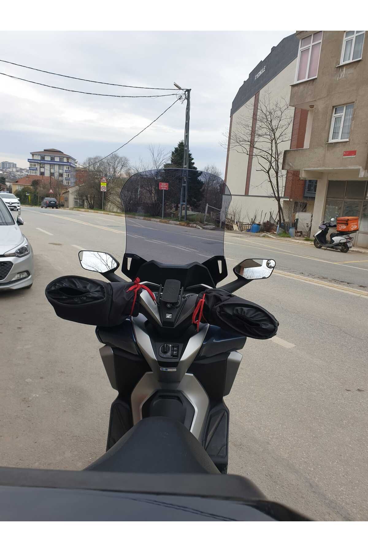 Honda Forza 250 Siperlik Ön Cam 2018 2020 Model 58cm Füme Renkli 4mm