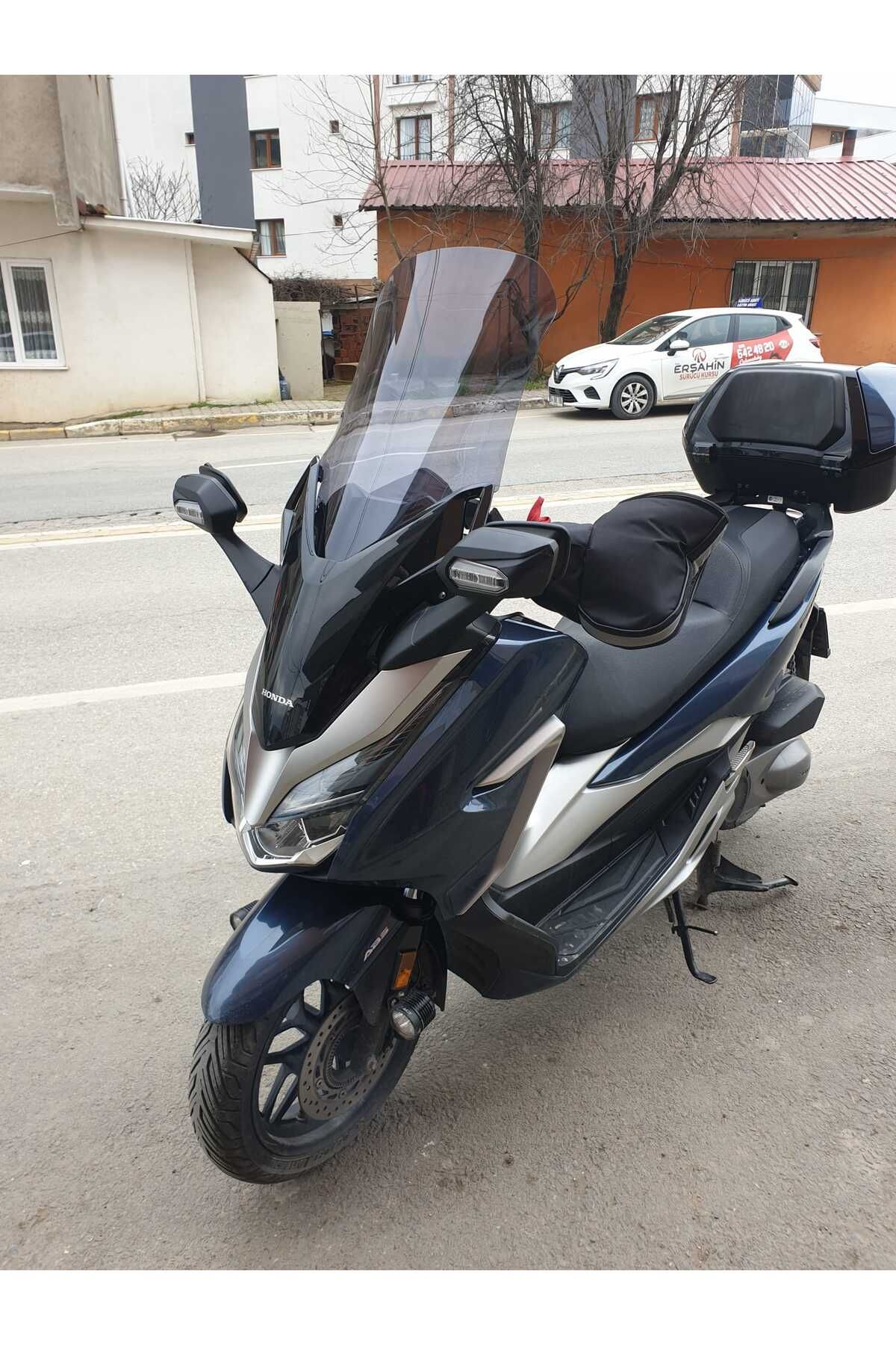 Honda Forza 250 Siperlik Ön Cam 2018 2020 Model 58cm Füme Renkli 4mm