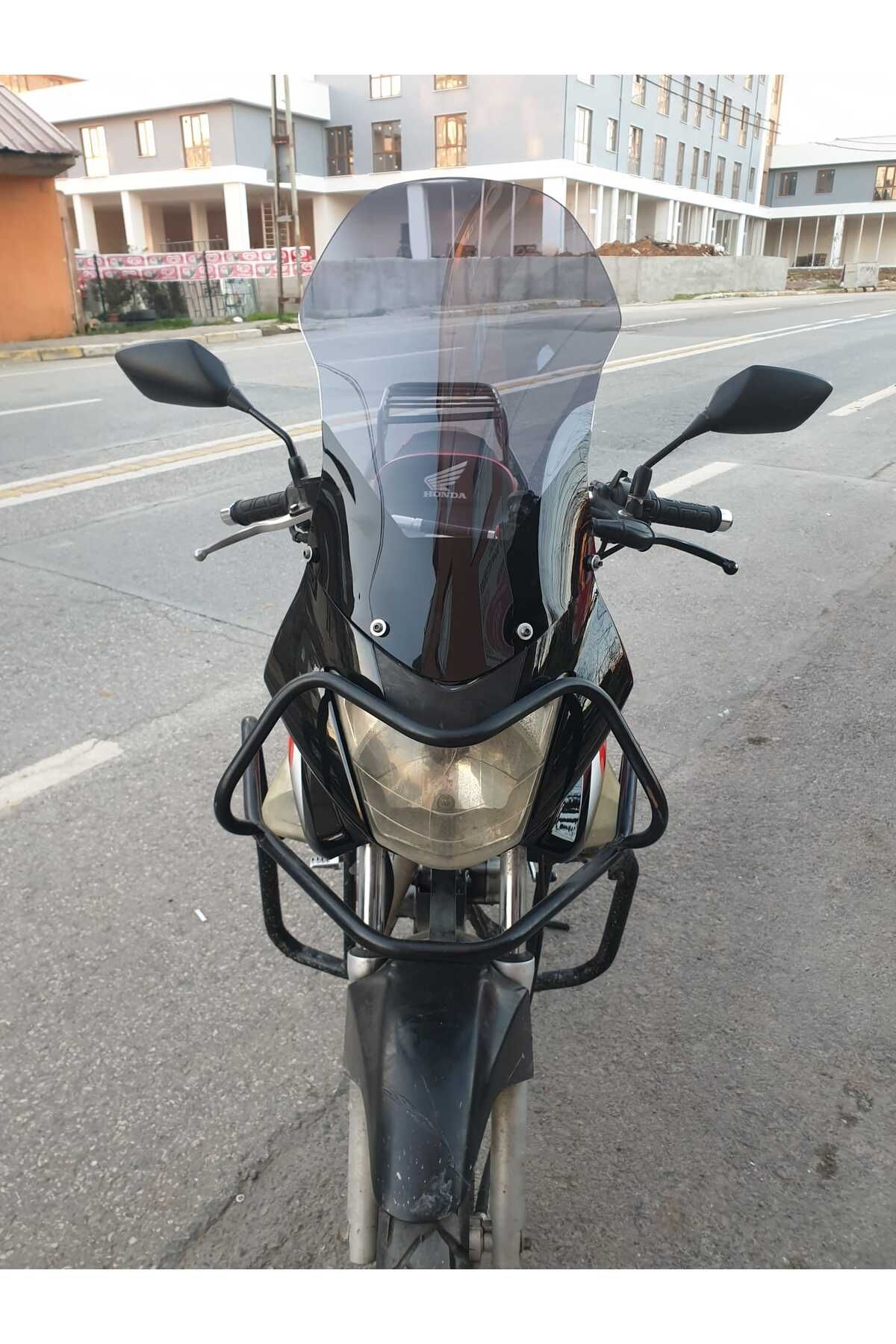Honda CBF 150 Siperlik Ön Cam 2005 2017 Model 51cm Füme Renkli 4mm