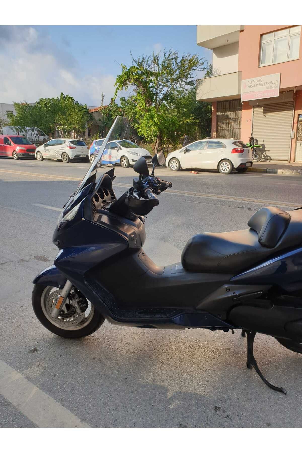 Honda Silverwing SWT 400 Siperlik Ön Cam 2006 2009 Model 52cm Şeffaf Renkli 4mm
