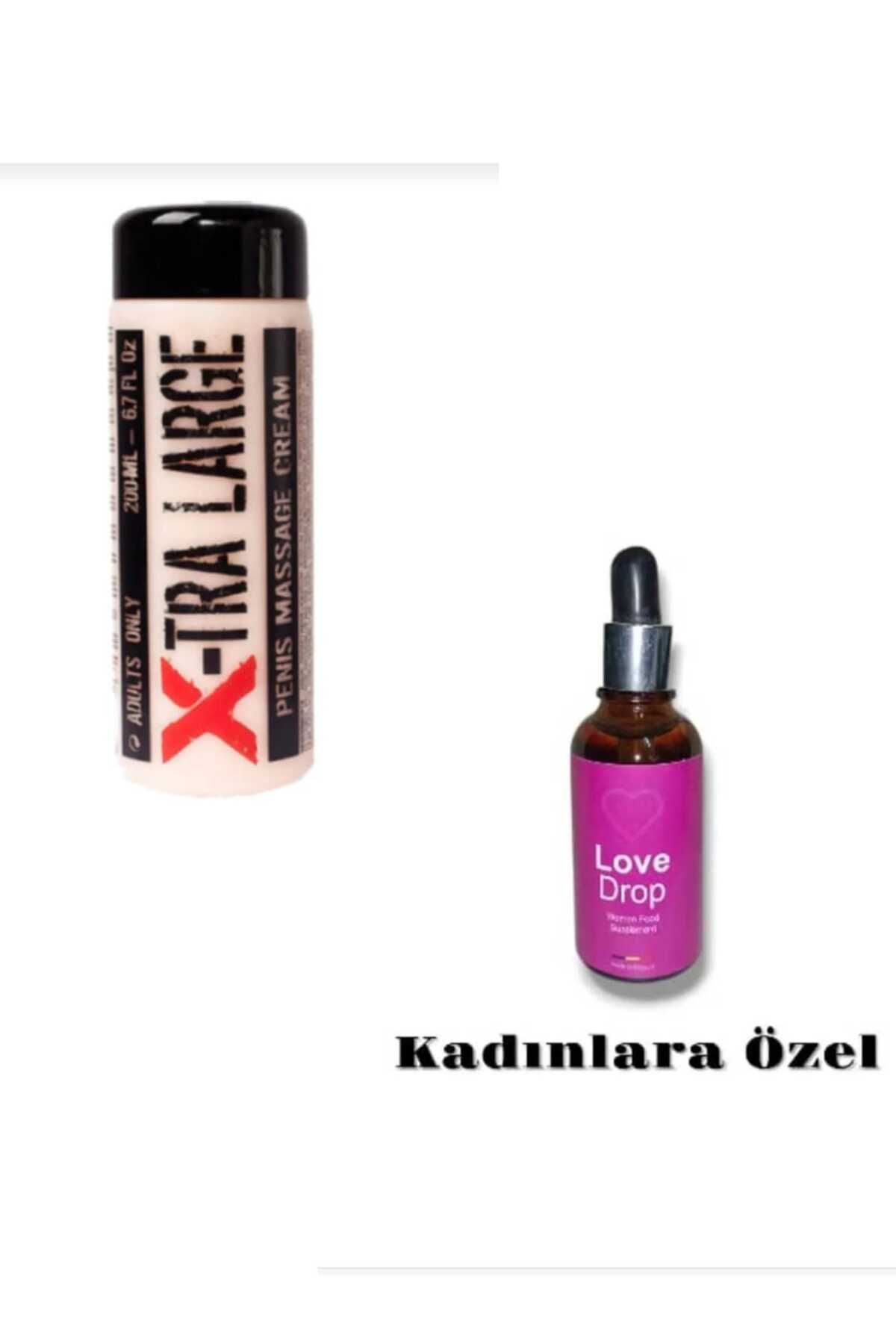 Xtra Erkeklere Özel Krem X Kadınlara Özel Aşk Arttırıcı Damla