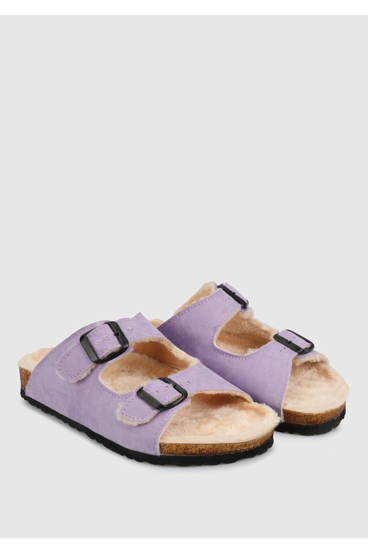 Provoq-Women's Lilac House Slippers 2