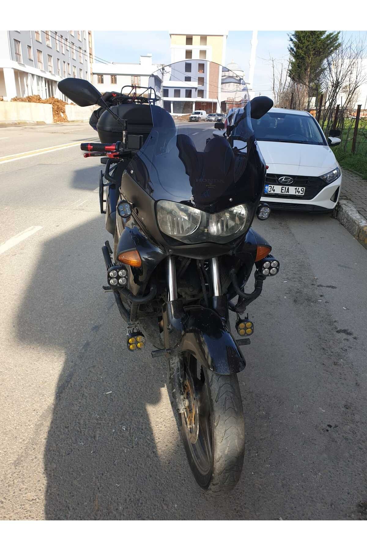 Honda Varadero Mk.1 Siperlik Ön Cam 1999 2003 Model 54cm Füme Renkli 4mm