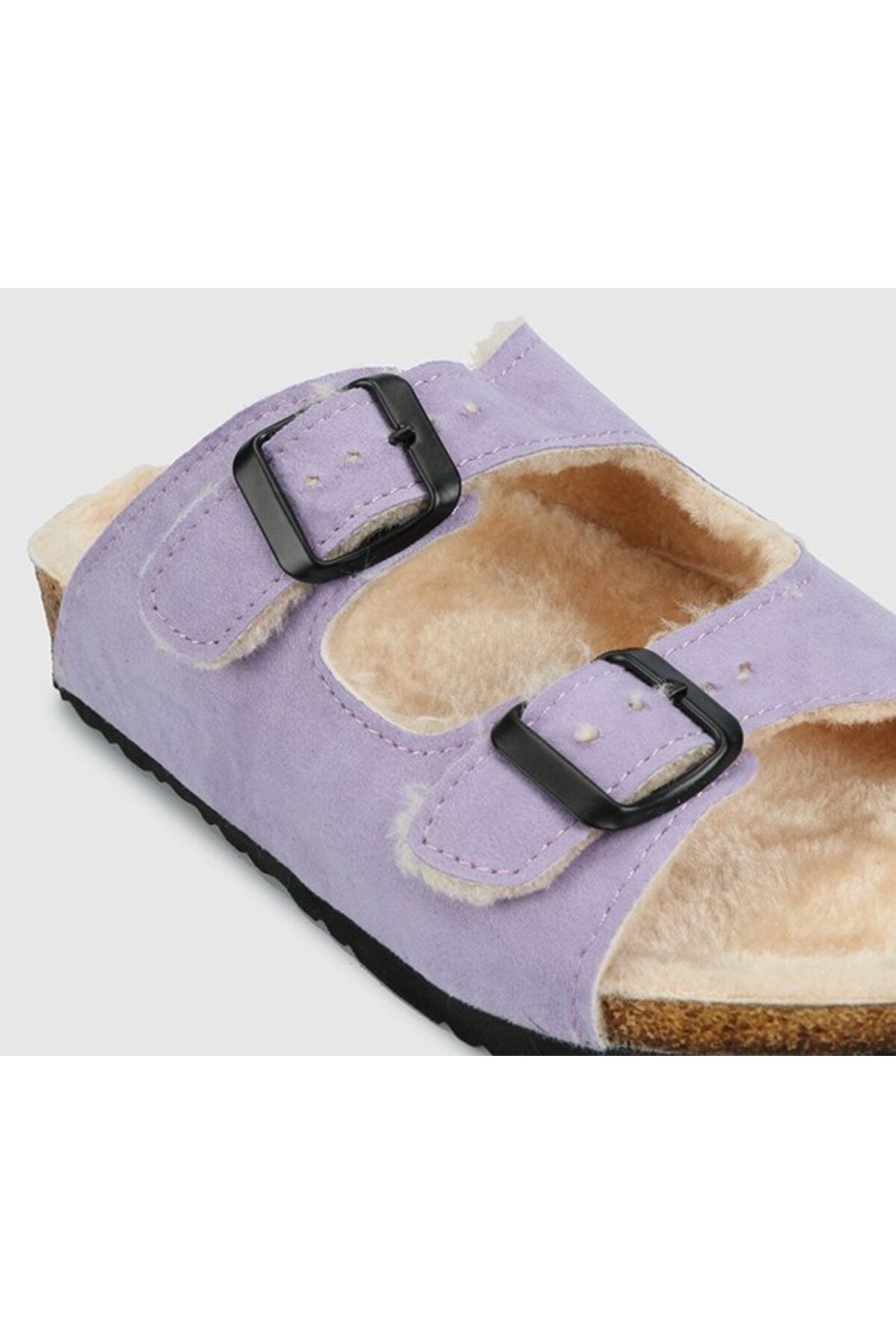 Provoq-Women's Lilac House Slippers 5