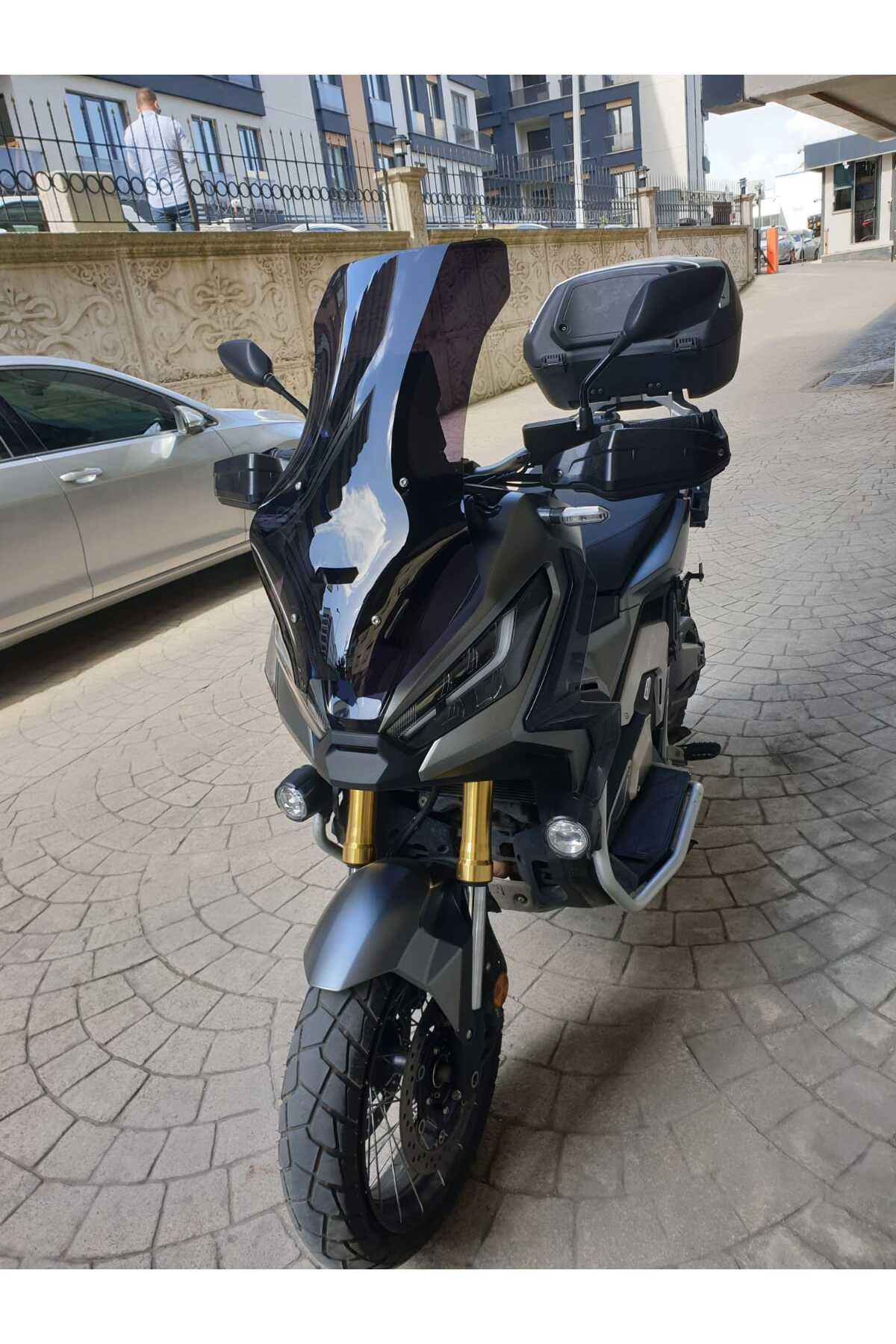 Honda X-ADV 750 Siperlik Ön Cam 2023-2025 Model 72cm Siyah Renkli 4mm UZUN CAM
