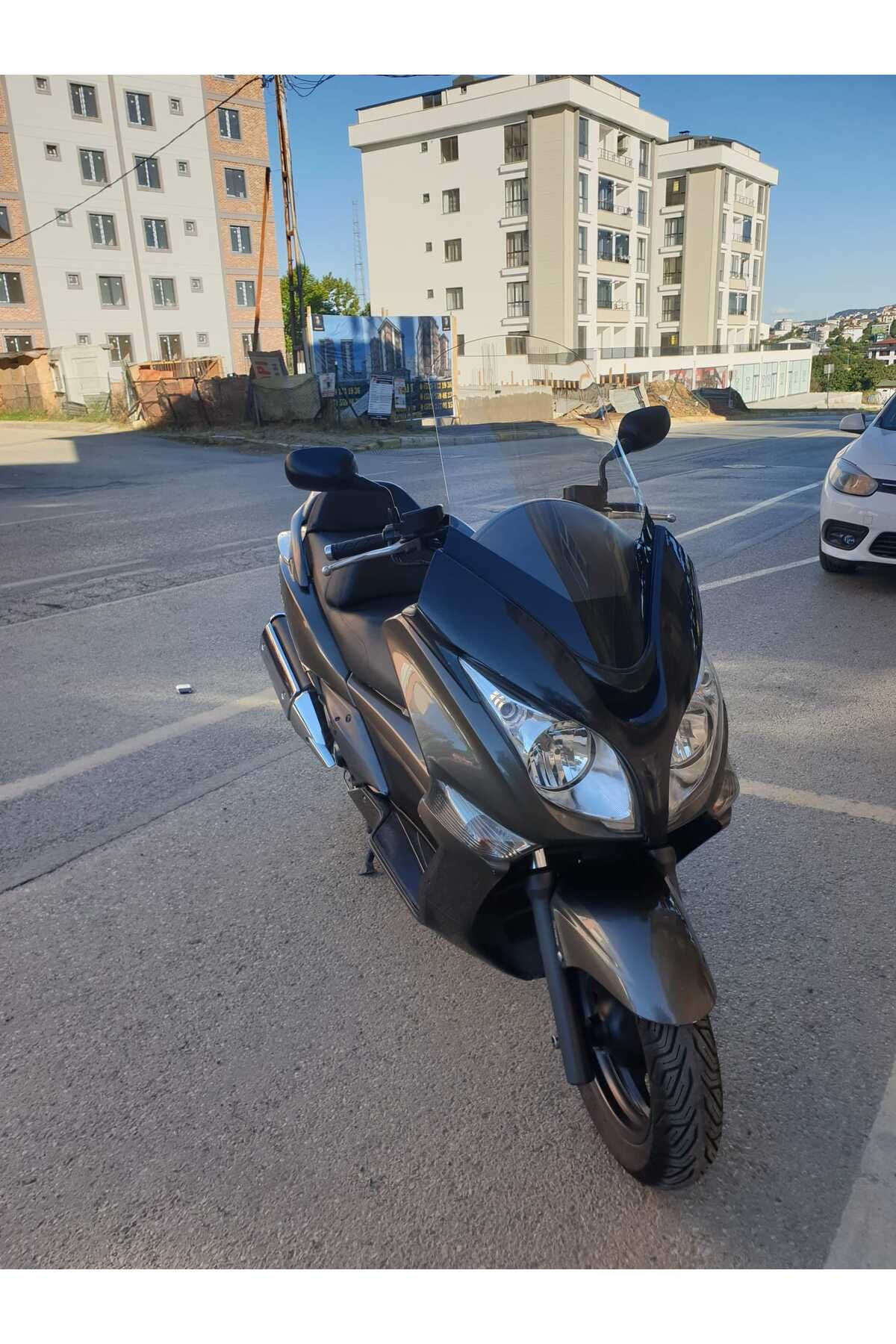 Honda Silverwing SWT 600 Siperlik Ön Cam 2008 2013 Model 70cm Şeffaf Renkli 4mm