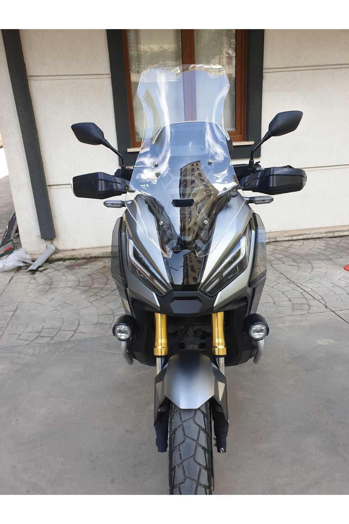 Honda X-ADV 750 Siperlik Ön Cam 2023-2025 Model 72cm Şeffaf Renkli 4mm UZUN CAM