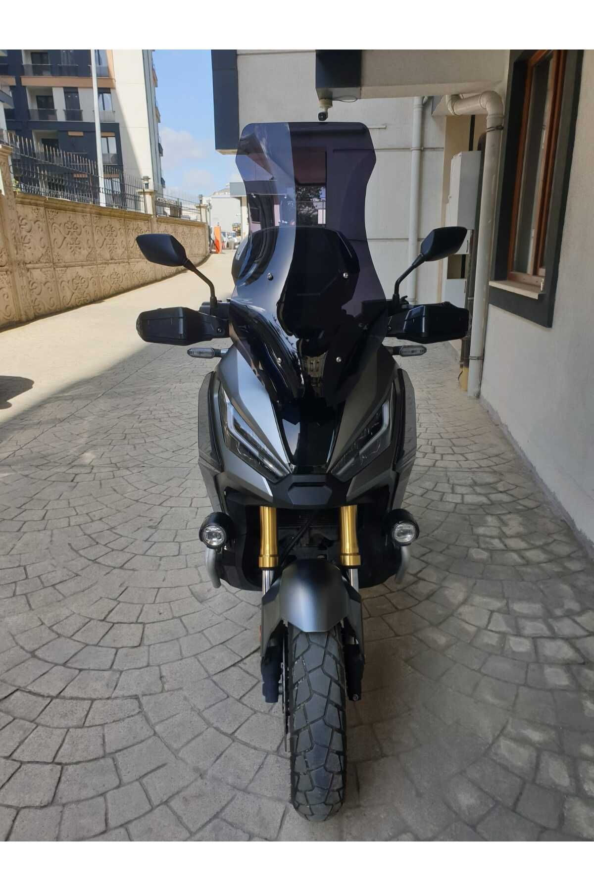 Honda X-ADV 750 Siperlik Ön Cam 2023-2025 Model 72cm Siyah Renkli 4mm UZUN CAM