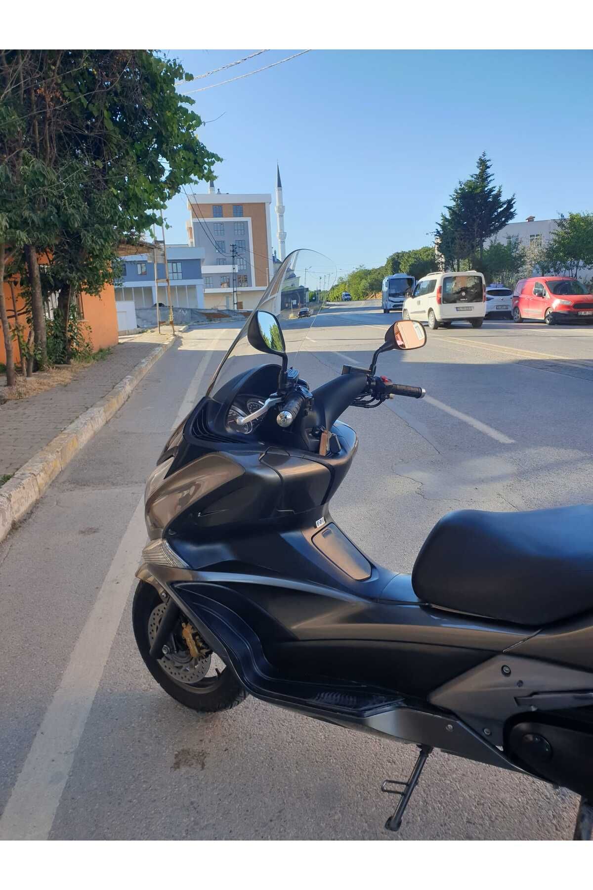 Honda Silverwing SWT 600 Siperlik Ön Cam 2008 2013 Model 70cm Şeffaf Renkli 4mm