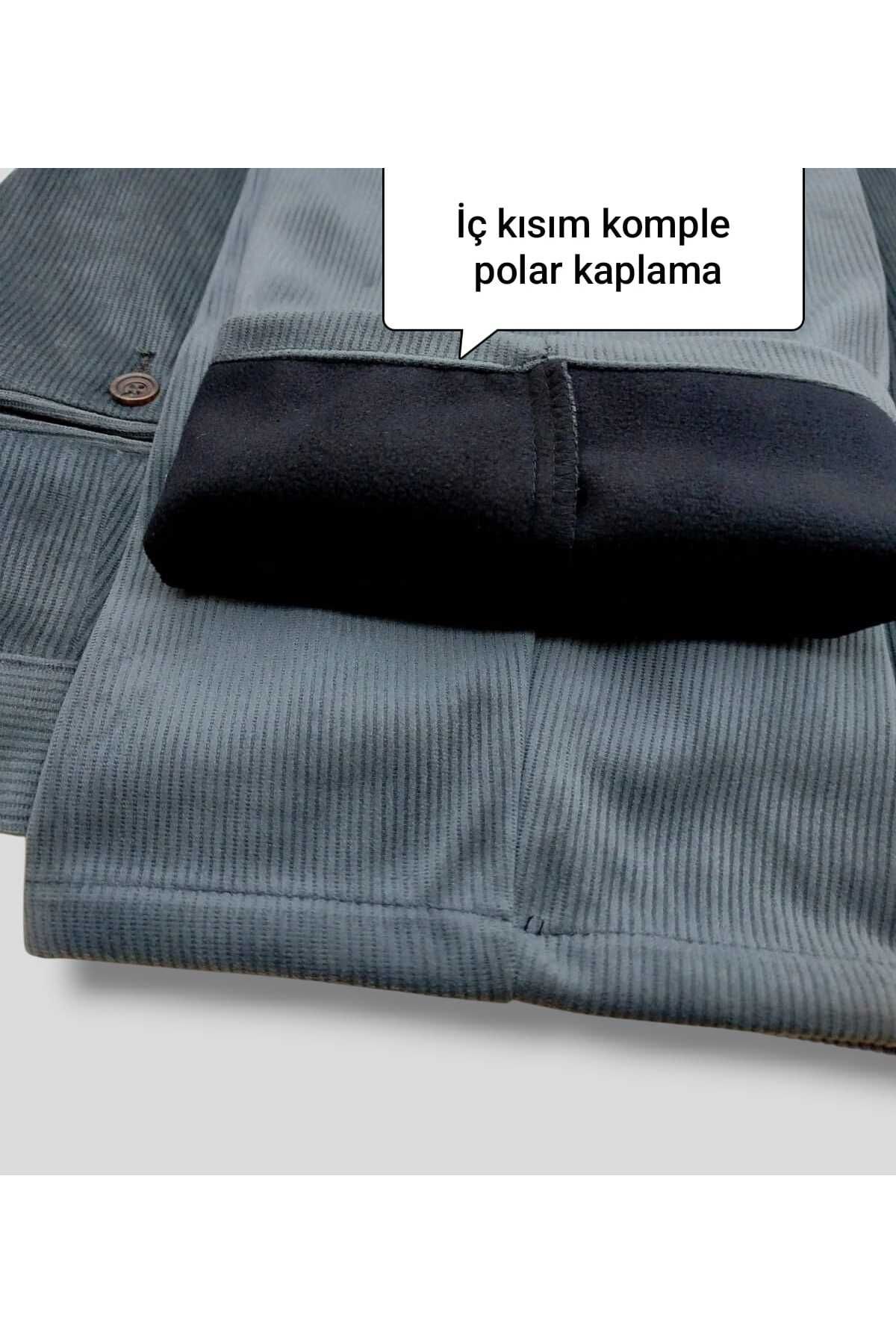 ROTA-Plus Size Thick Winter Cotton Men's Velvet Pant with Fleece Inside [Top Quality Product] 5