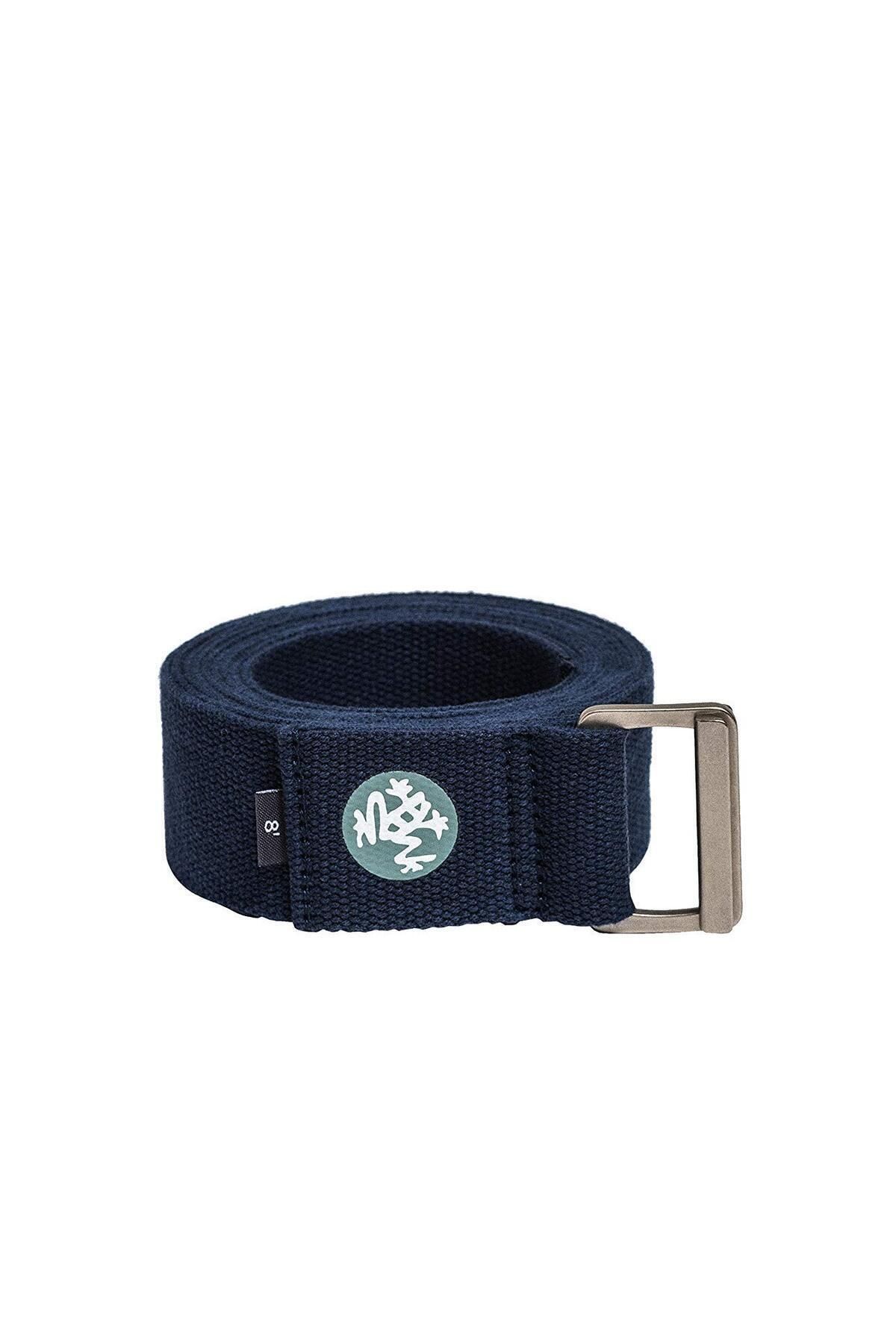 MANDUKA-Align Yoga Strap | Blue | Yoga Strap For Stretching | Flexibility Support Tool | Stretching Aid 1