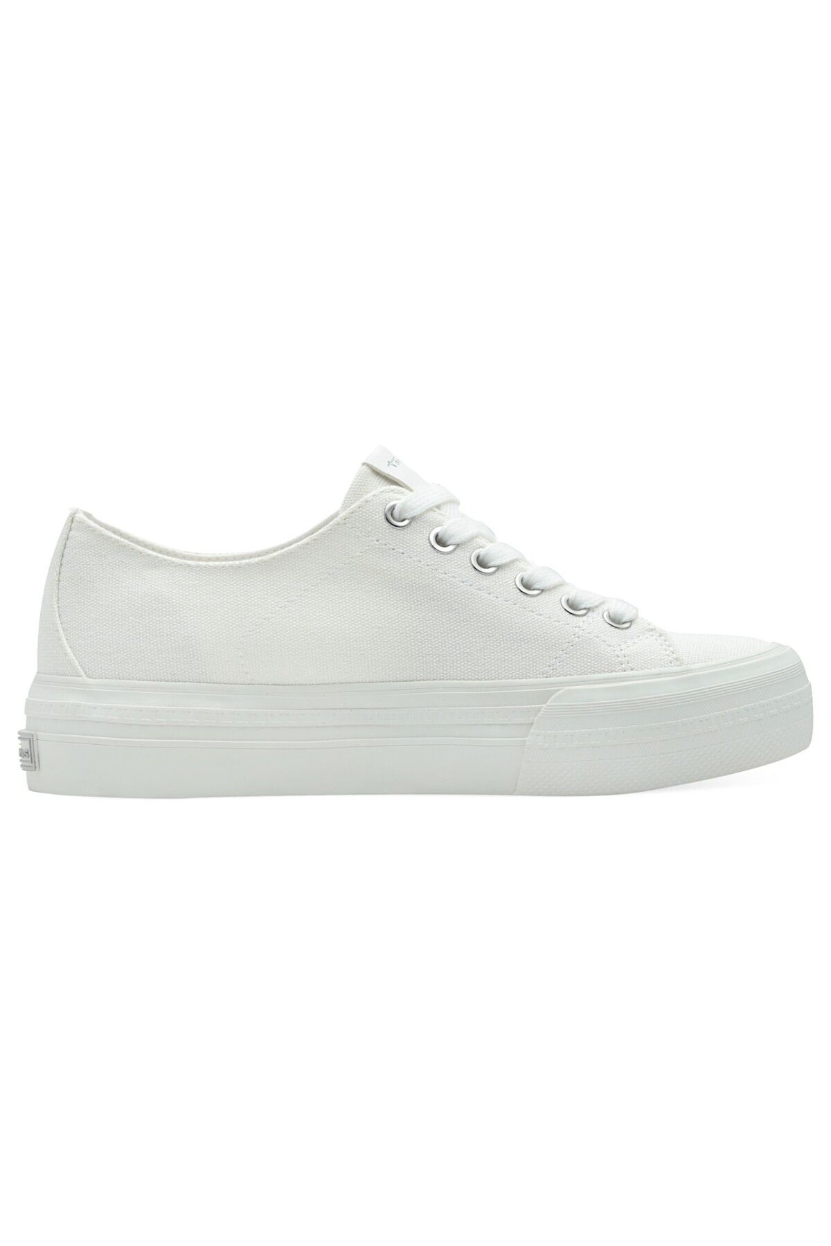 Tamaris-Damen Low Sneaker Low Top 1-23744-42 Weiß 197 White Comb Textil 6