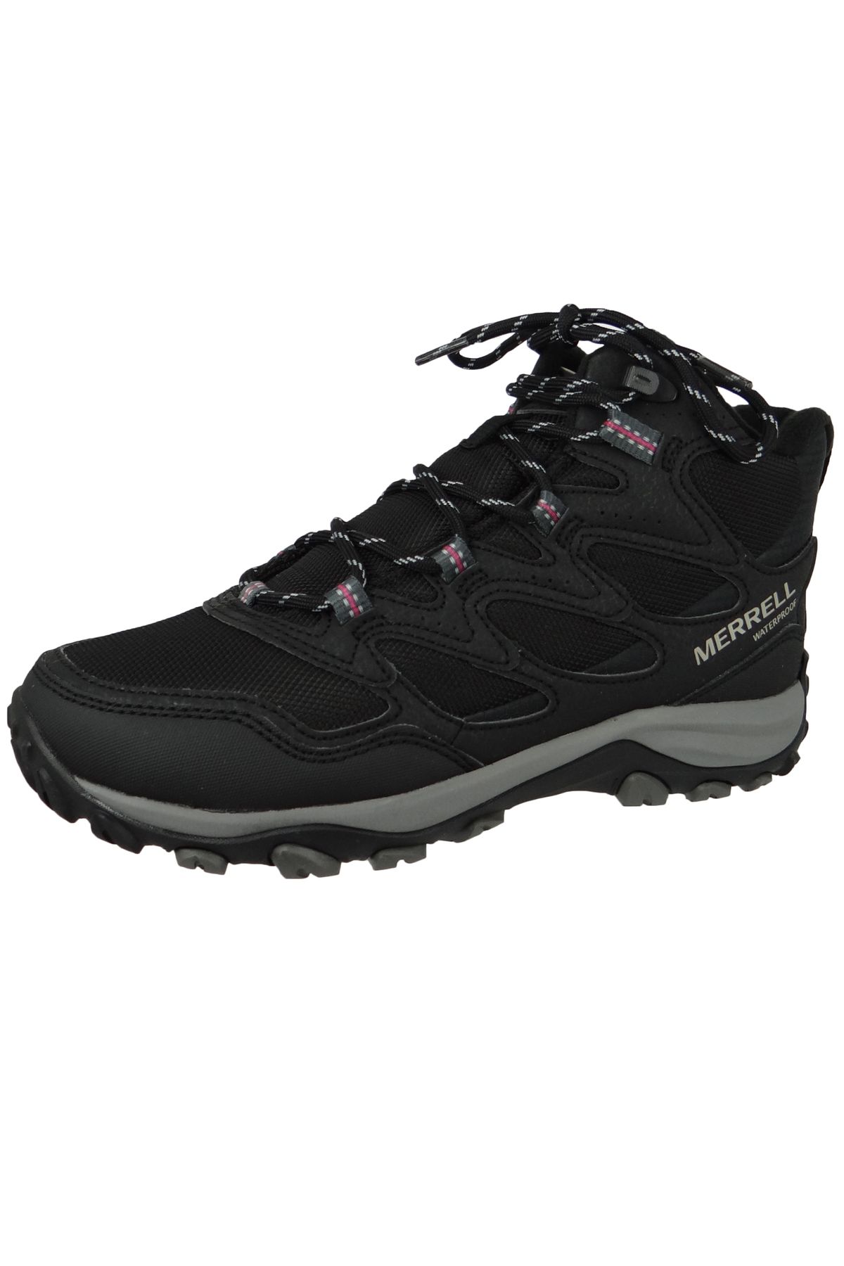 Merrell Damen Sportliche Stiefel Wanderschuhe Winterschuhe West Rim Sport Thermo J036814 Schwarz Black Texti Trendyol