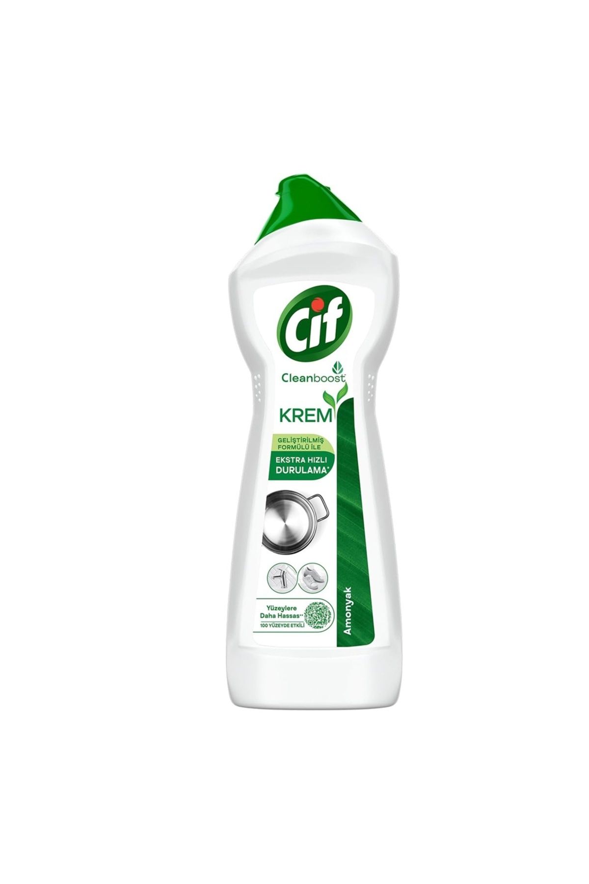 Cif Krem Temizlik Amonyak 750 ml Paket (3 ADET)