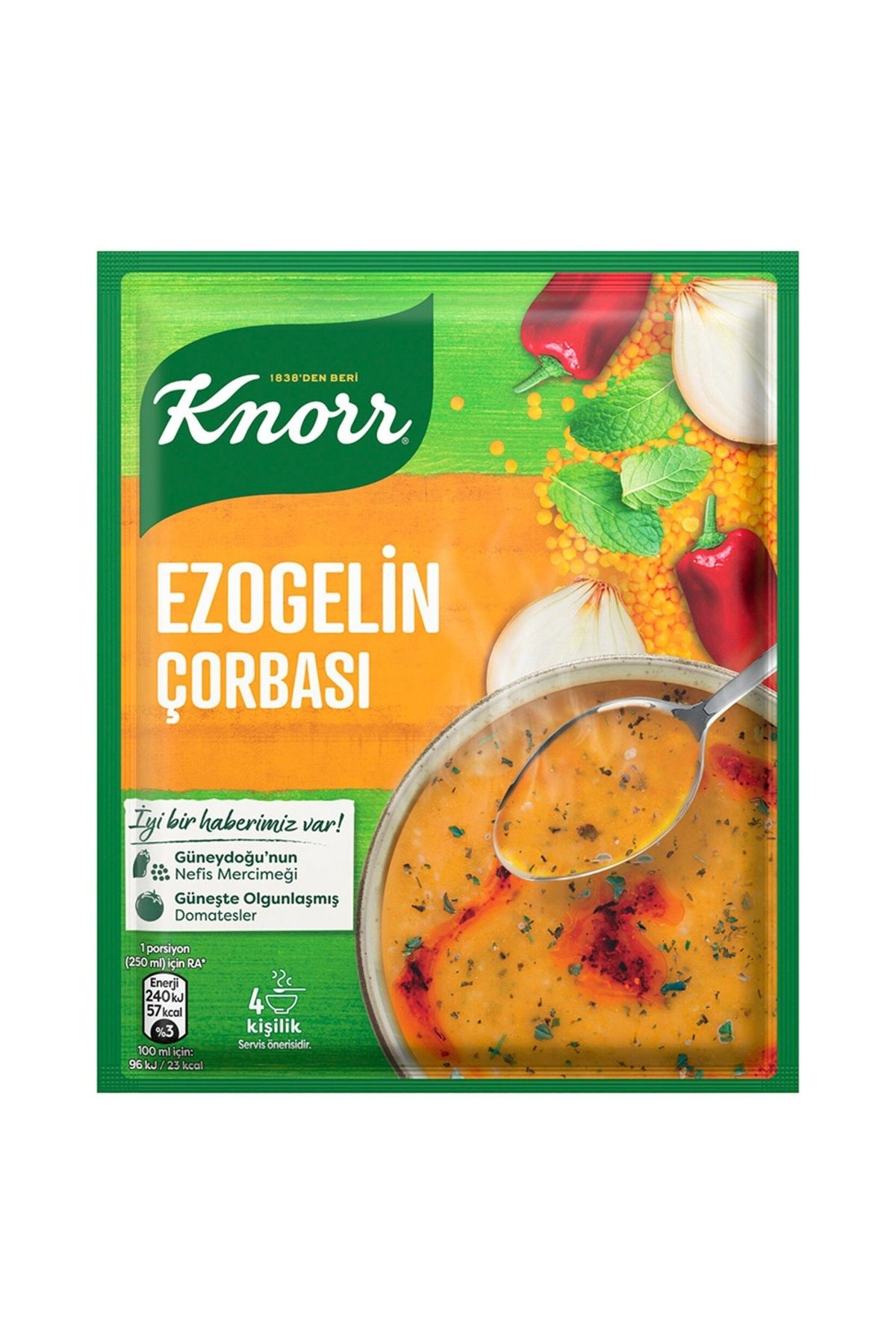 Knorr Ezogelin Çorbası 74 gr Paket (10 ADET)