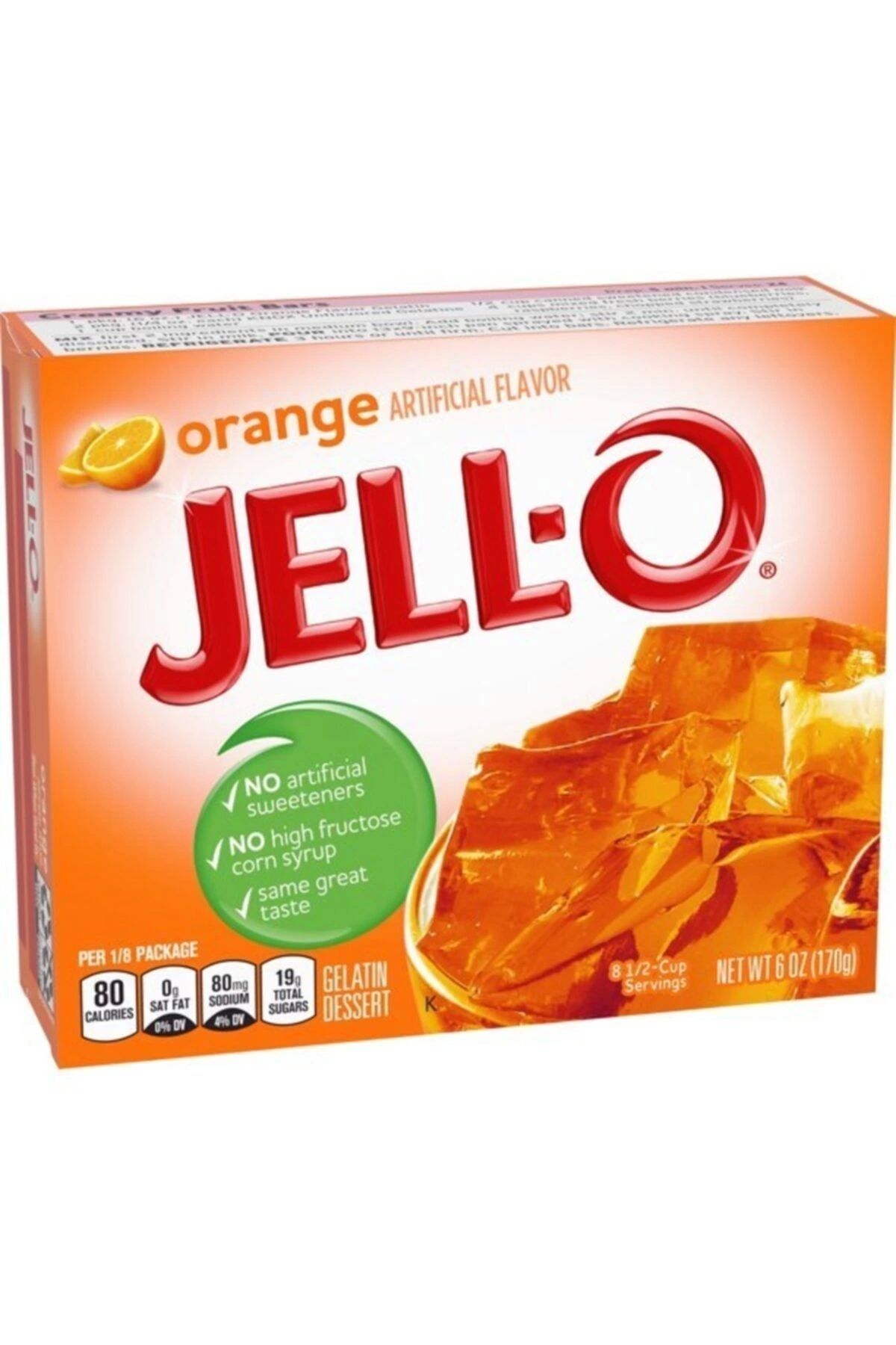 jell-o Orange Jelatin Tatlı 170 Gr.