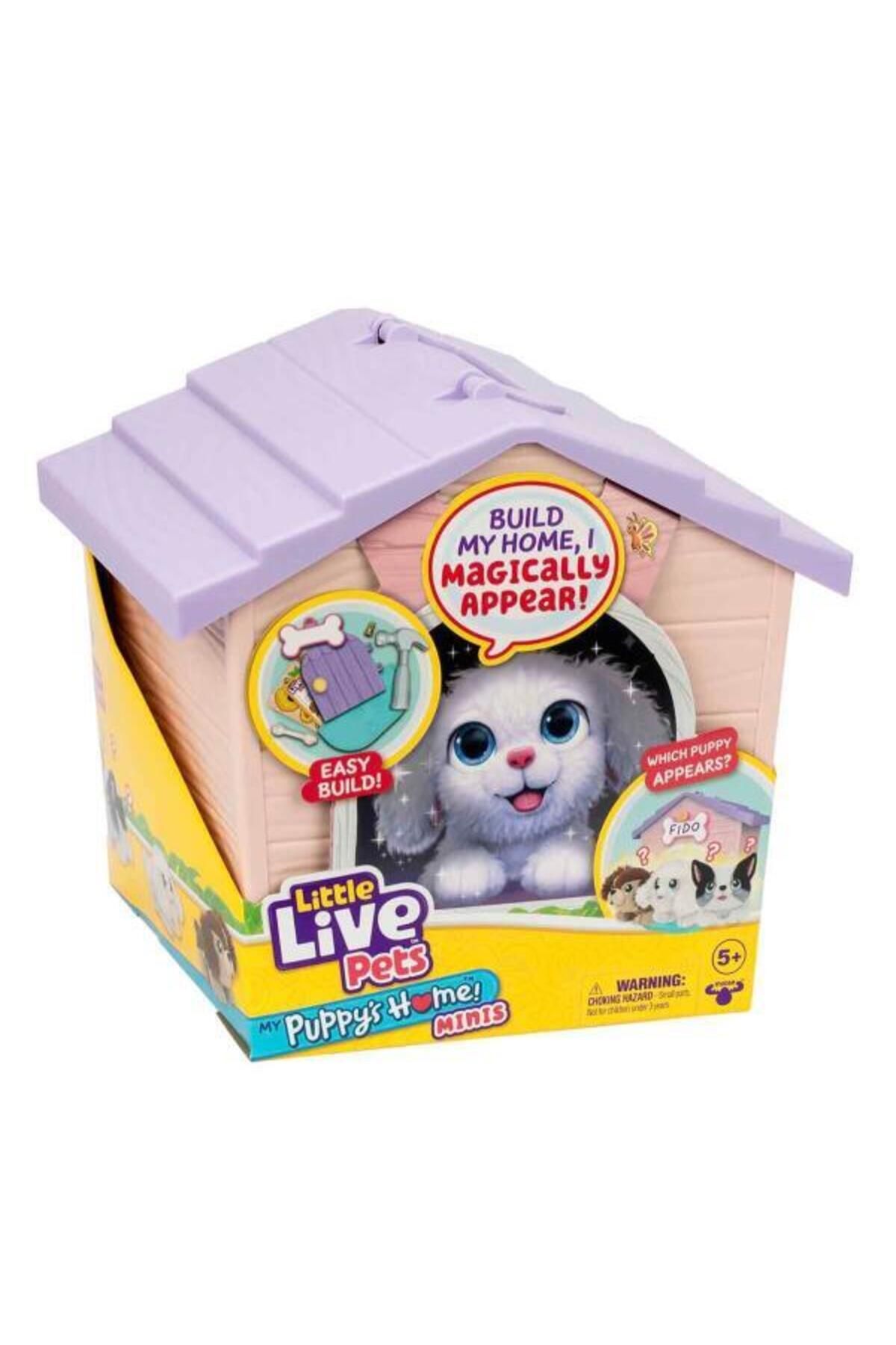 Little Live LLP Yavru Köpeğim ve Evi Sürpriz Paket LPP01110 - Mor Çatı