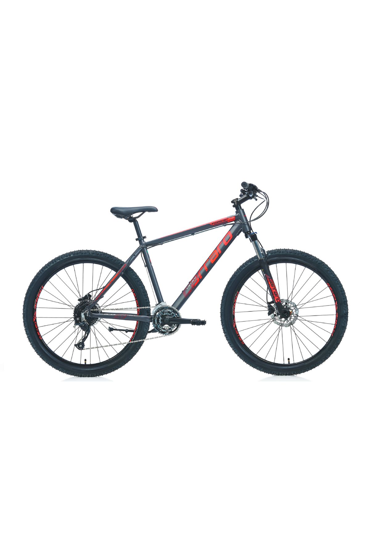 Carraro Force 750 Dağ Bisikleti  27,5 Jant Hidrolid disk fren Shimano Altus 24 Vites 43cm antrasit k