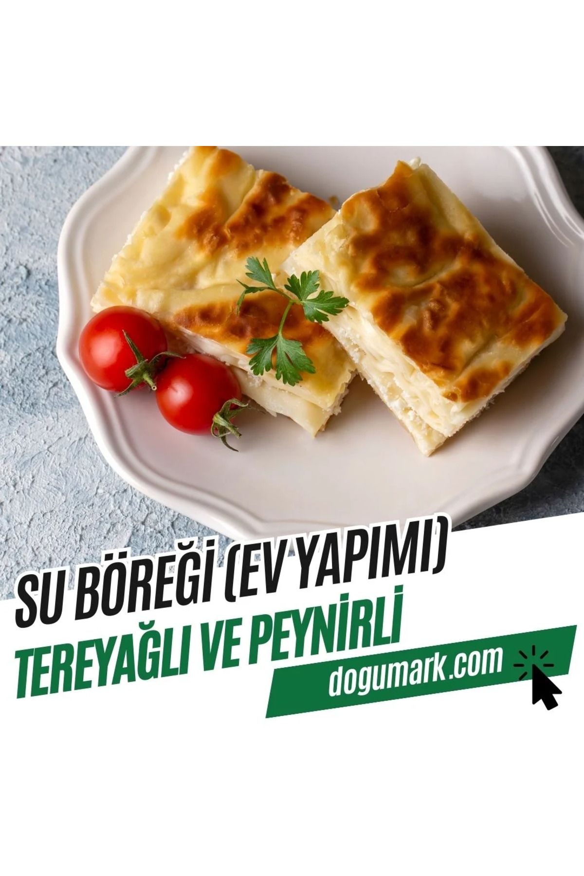 DoğuMark Su Böreği (Ev Yapımı) - Tereyağlı ve Peynirli (1 Tepsi 3 Kg)