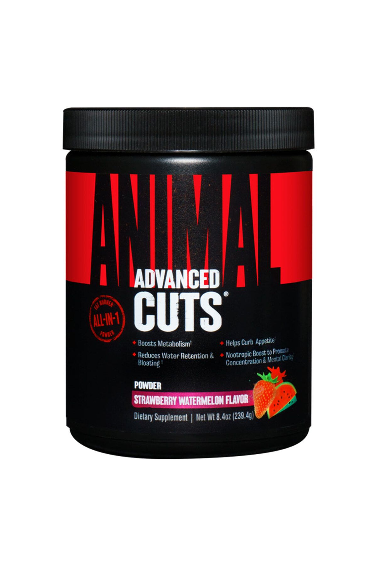 Universal Nutrition-Animal Advanced Cuts Powder, Strawberry Watermelon, 42 1