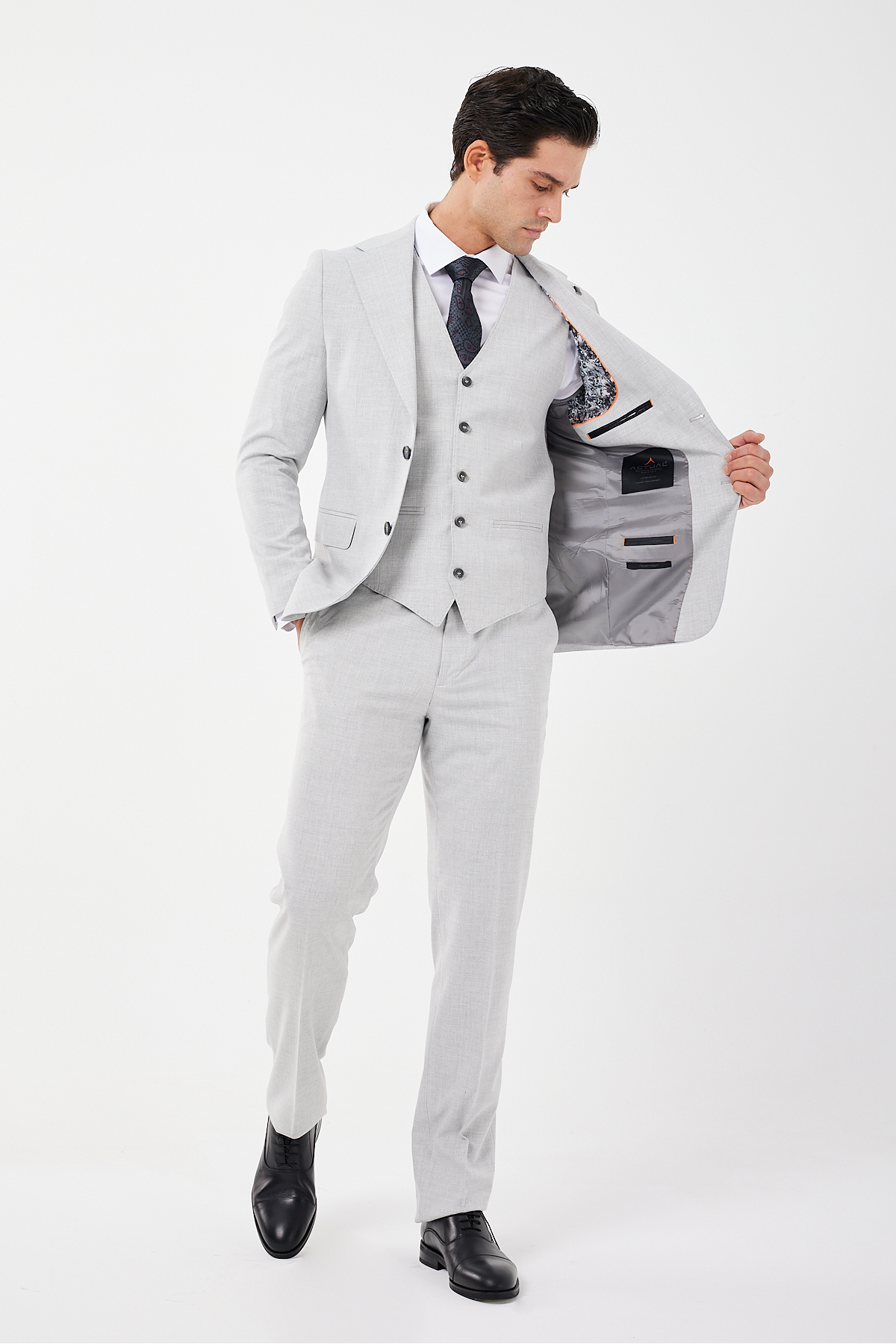 ACTUAL  Erkek Takım Elbise 5032-GRİ-2 - Görsel 7