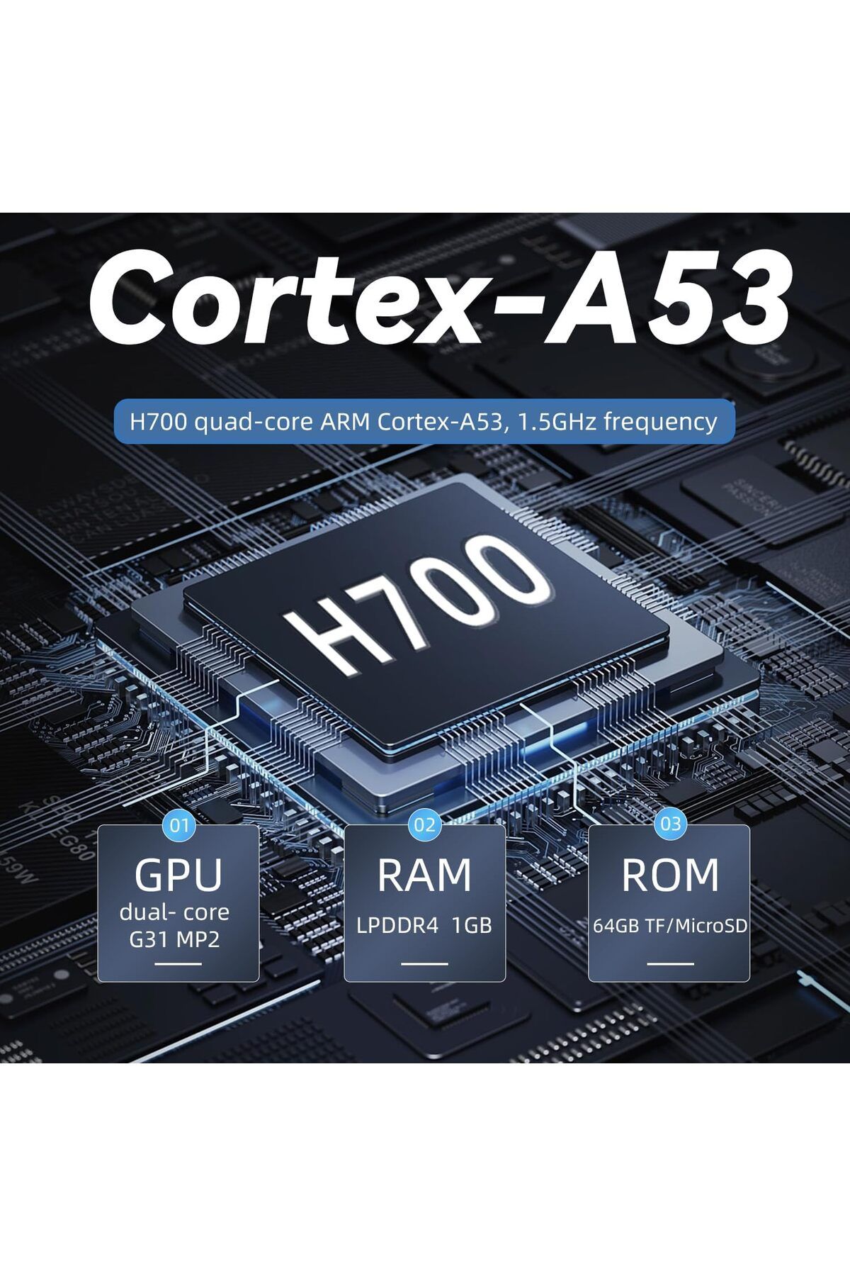 ANBERNIC-RG35XX H Retro Portable Game Console, WiFi, Bluetooth 4.2, 3.5" IPS Screen, 64G TF Card, 5515 Games 4