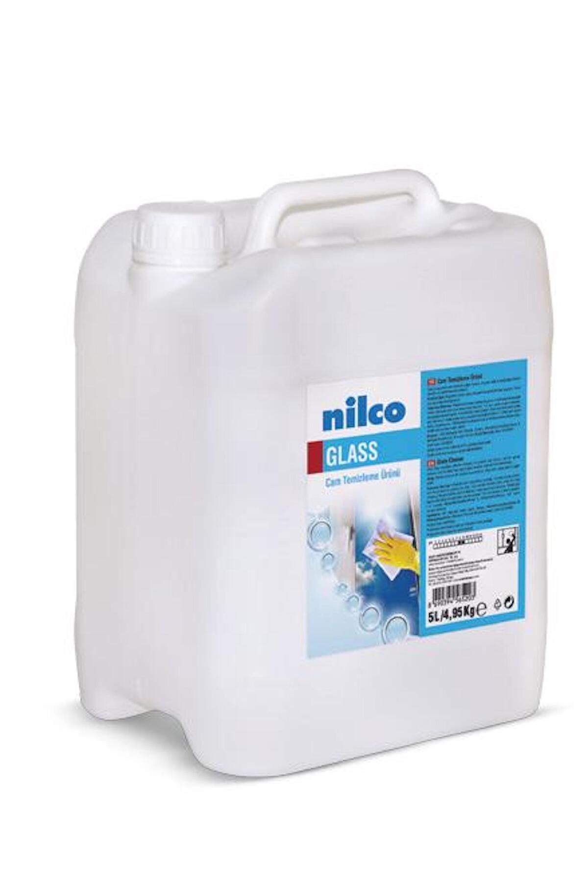 nilco NİLCO GLASS CAM TEMİZLEME ÜRÜNÜ 5 LT