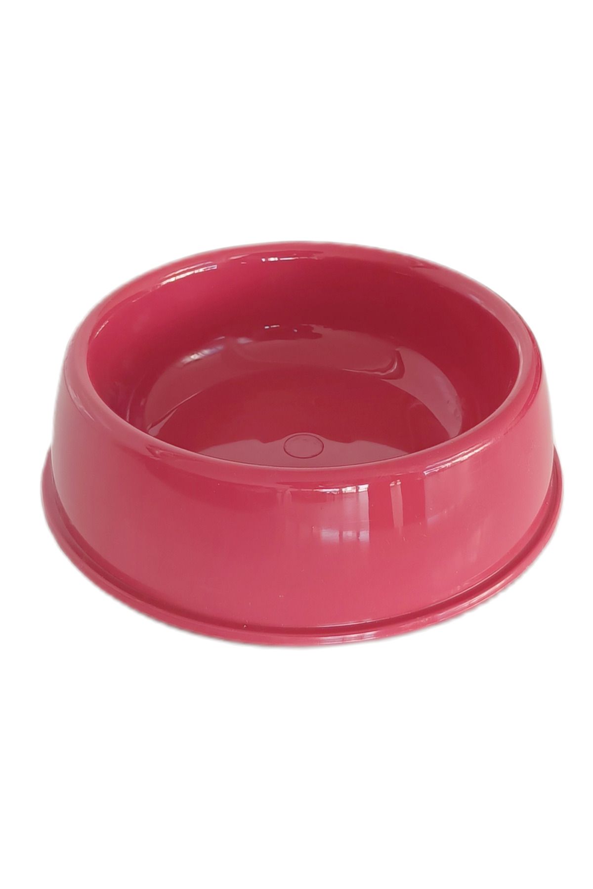 OEM Kedi Köpek Plastik Mama Ve Su Kabı 20 cm - 200 ml Kırmızı