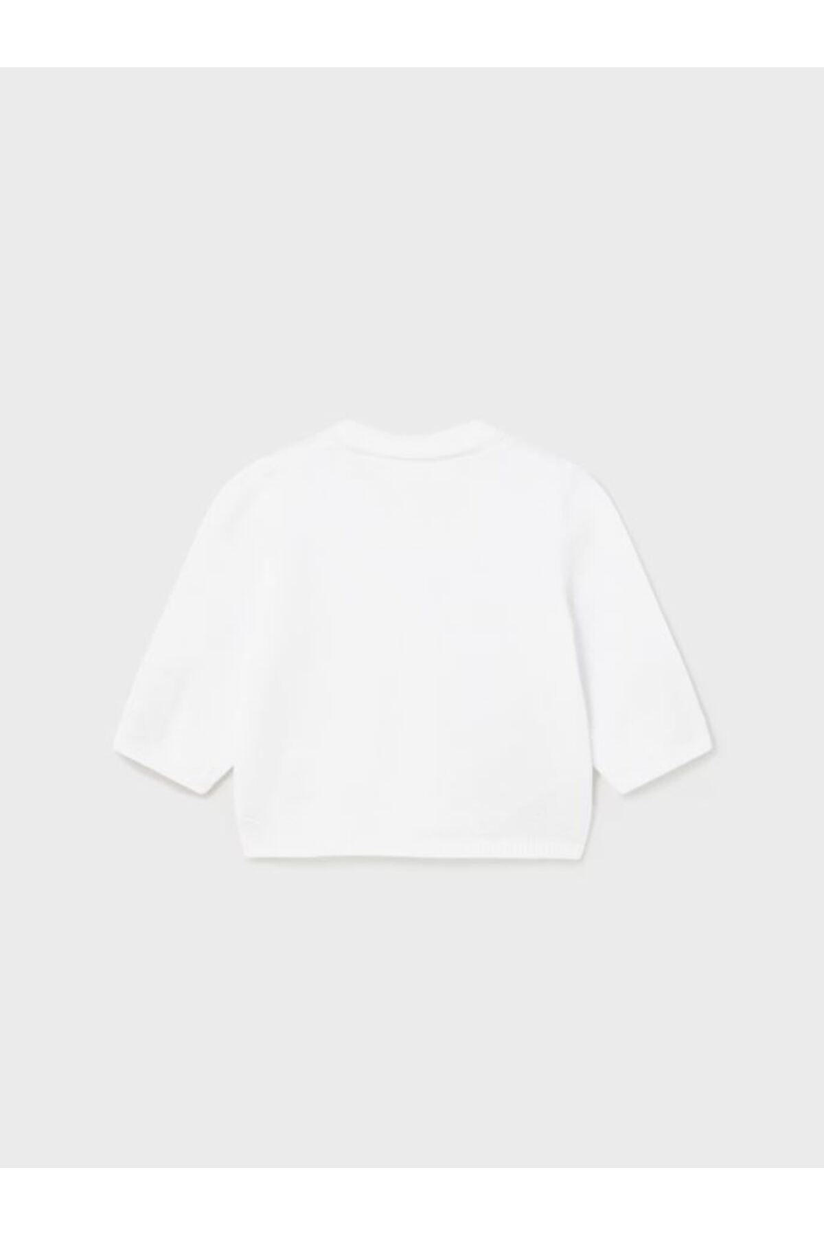 Mayoral Erkek Bebek V Yaka Hırka Beyaz 1379 fotoğrafı 5 (önizleme)