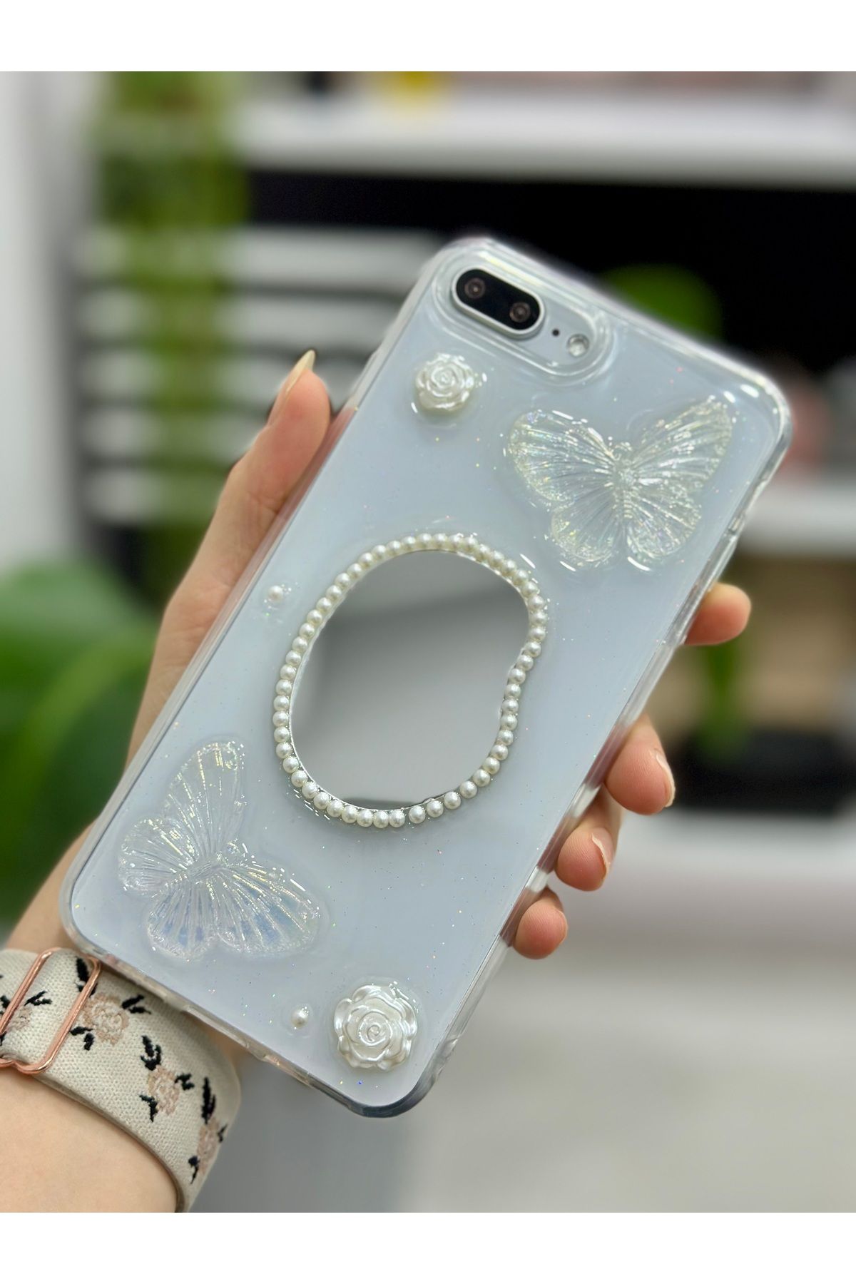 Go Aksesuar-حافظة سيليكون متوافقة مع هاتف IPhone 7 Plus - 8 Plus 3