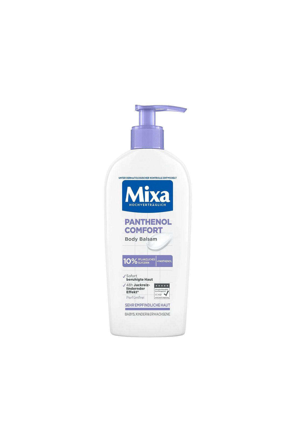 MİXA 10% Pantenol Comfort Cilt Yatıştırıcı Vücut Balsamı 250ml