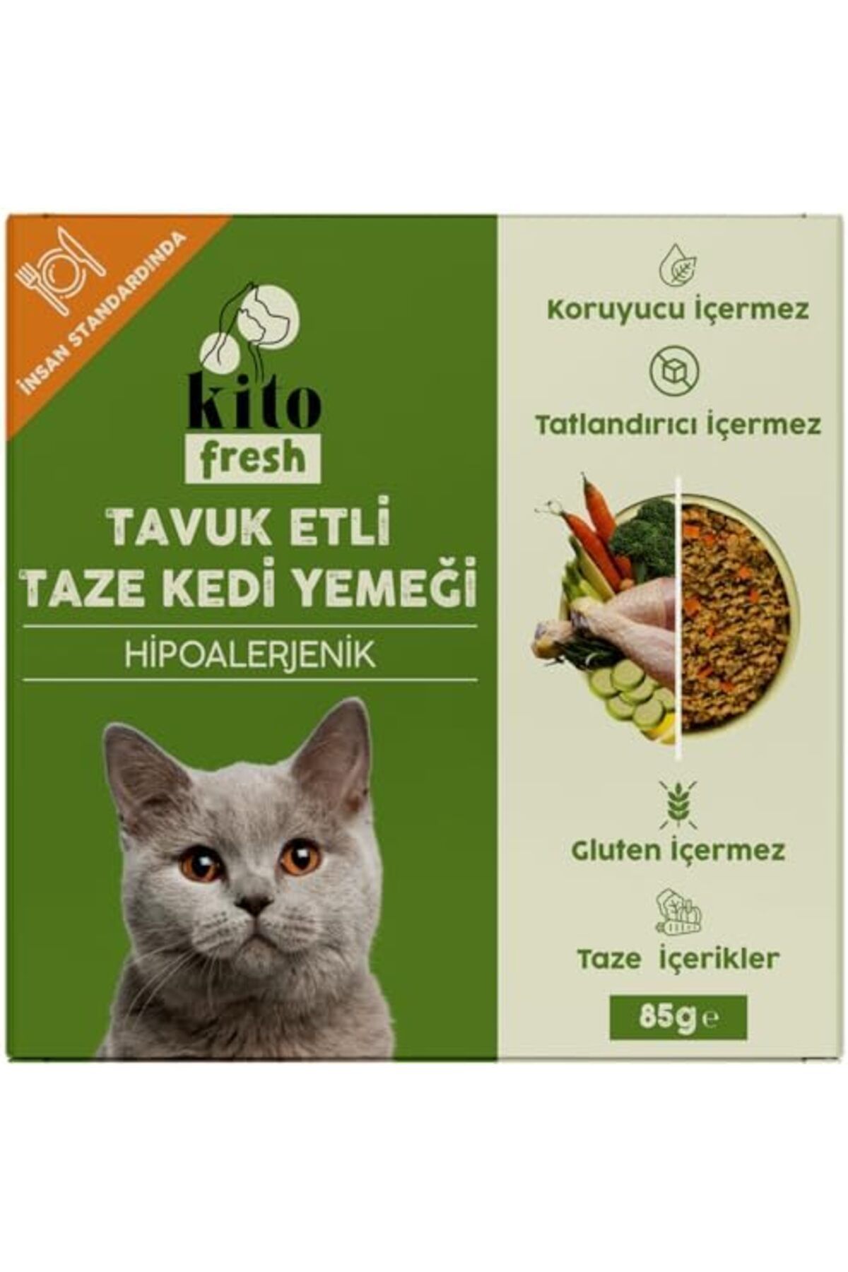 Furlo Kito Fresh Tavuk Etli Kedi Yemeği