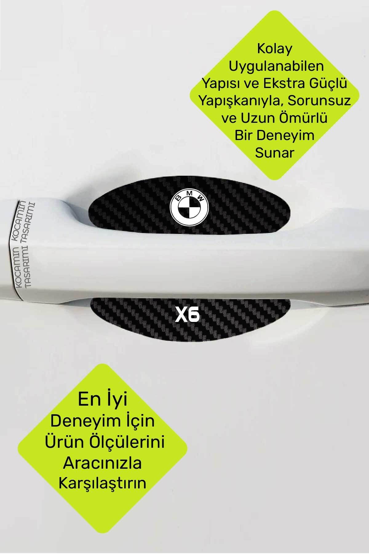 Kocamın Tasarımı-BMW X6 مكتوب - طلاء كربوني، طقم حماية أنيق مضاد للخدش 5