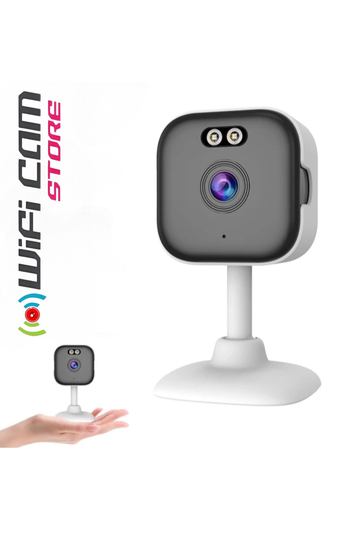 WİFİCAM 2K İç Mekan Wifi Kamera Gece Görüş-Ses-İnsan Algılama