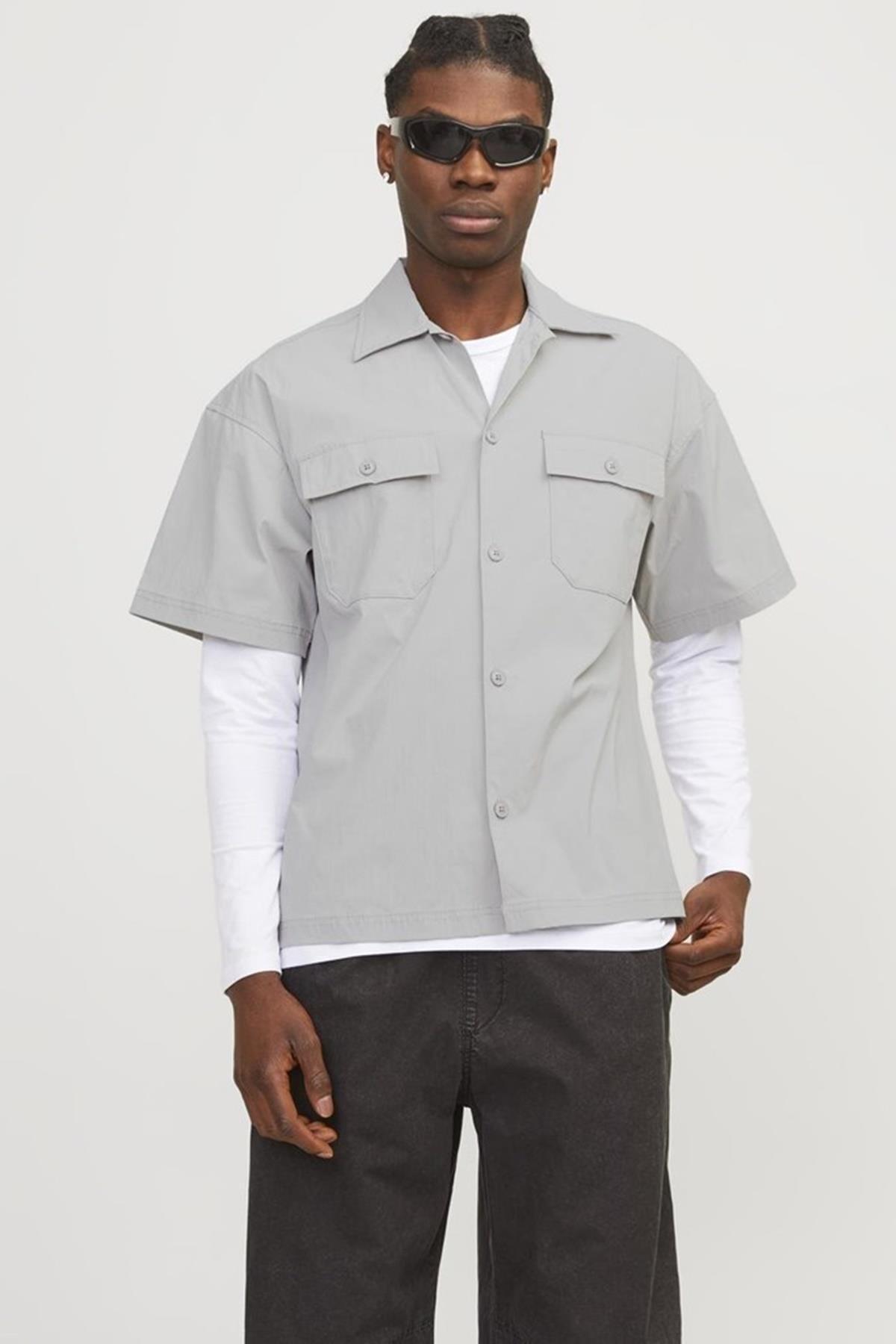 پیراهن مردانه جک اند جونز مدل JCOALTITUDE سایز بزرگ کد 12251280 جک اند جونز پیراهن Jack & Jones
