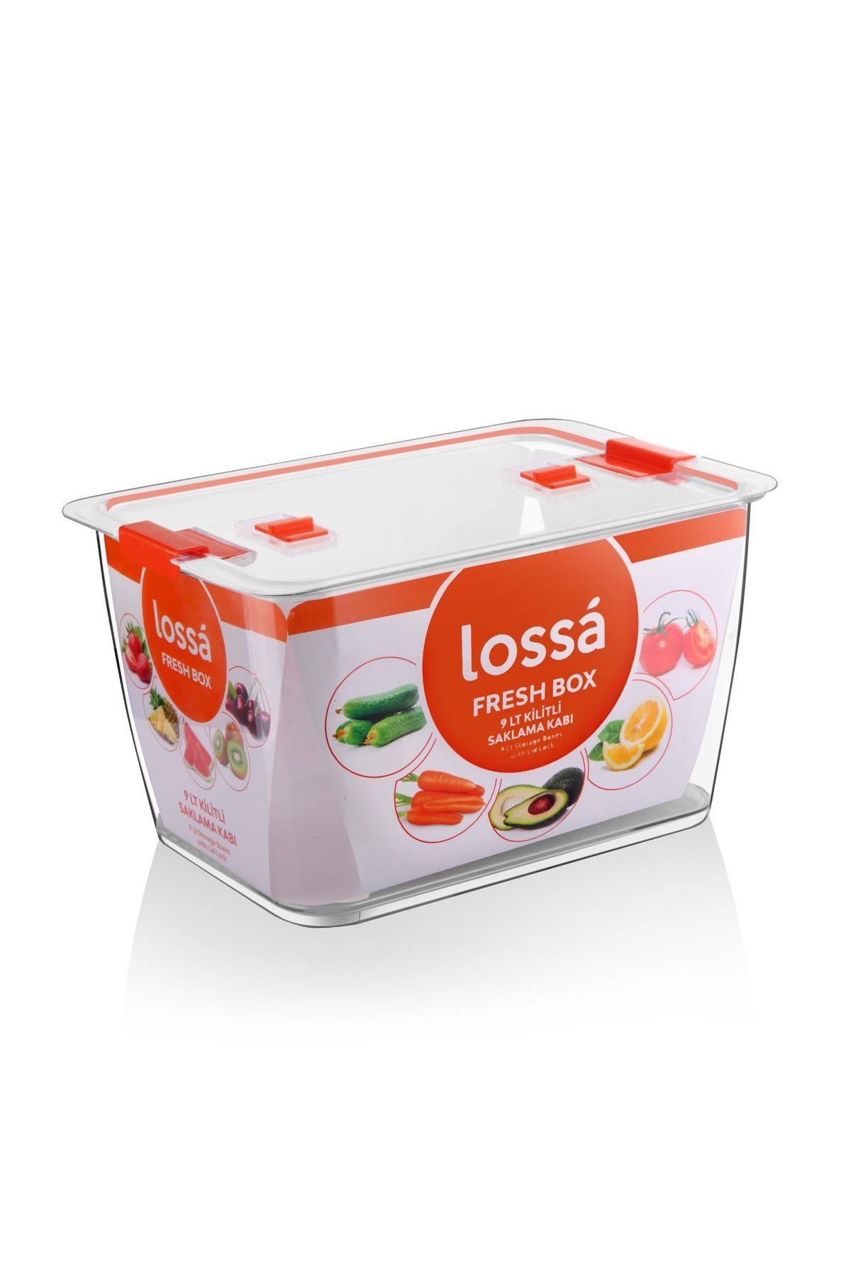 INTEREV-9 Lt Fresh Box Lock Storage Container 5