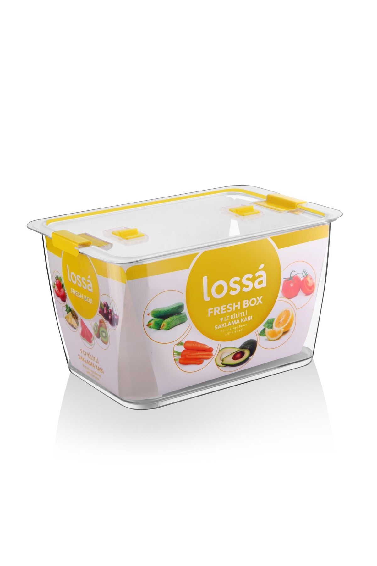 INTEREV-9 Lt Fresh Box Lock Storage Container 6