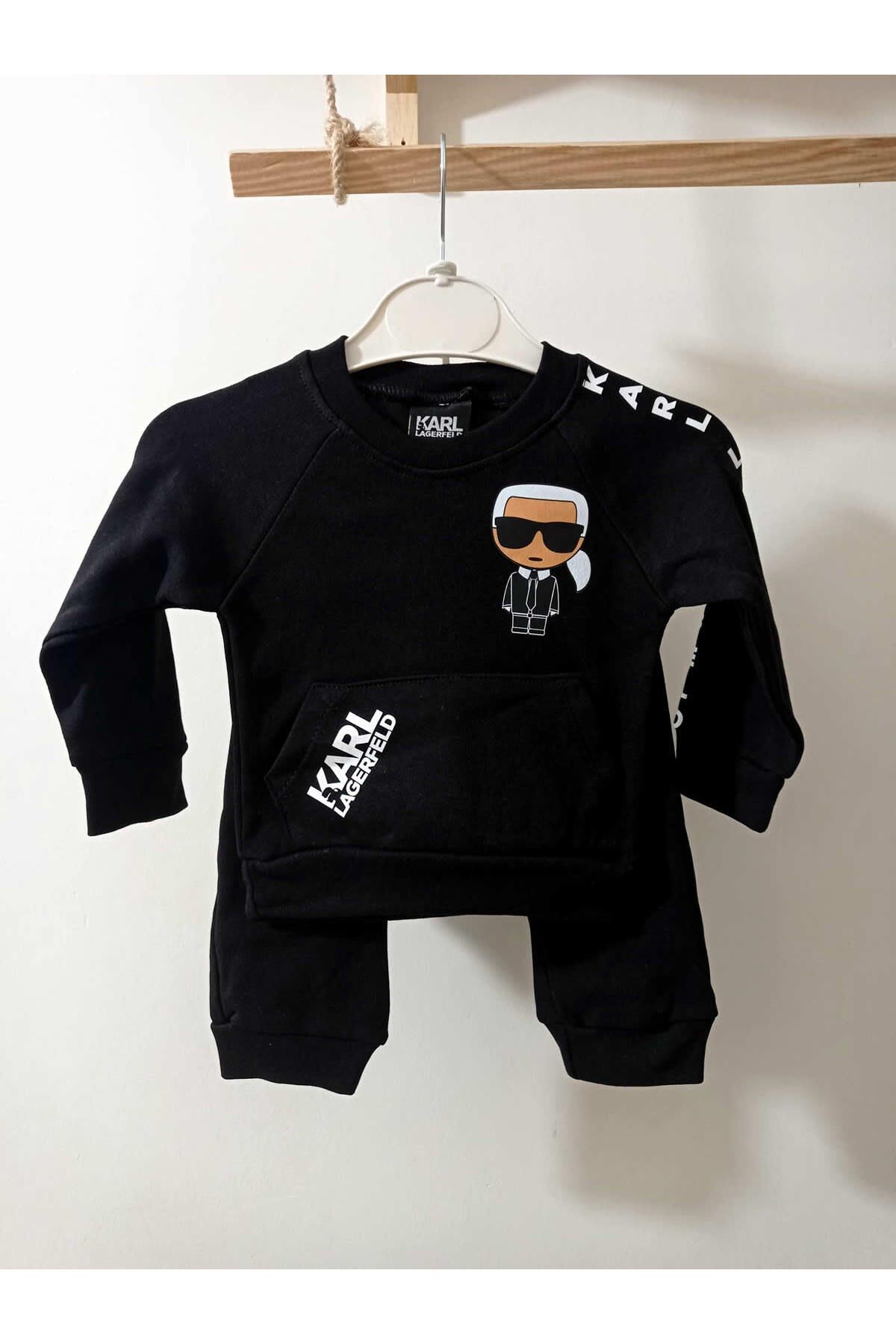 krm kerem bebe-Printed Baby Boy Suit 2