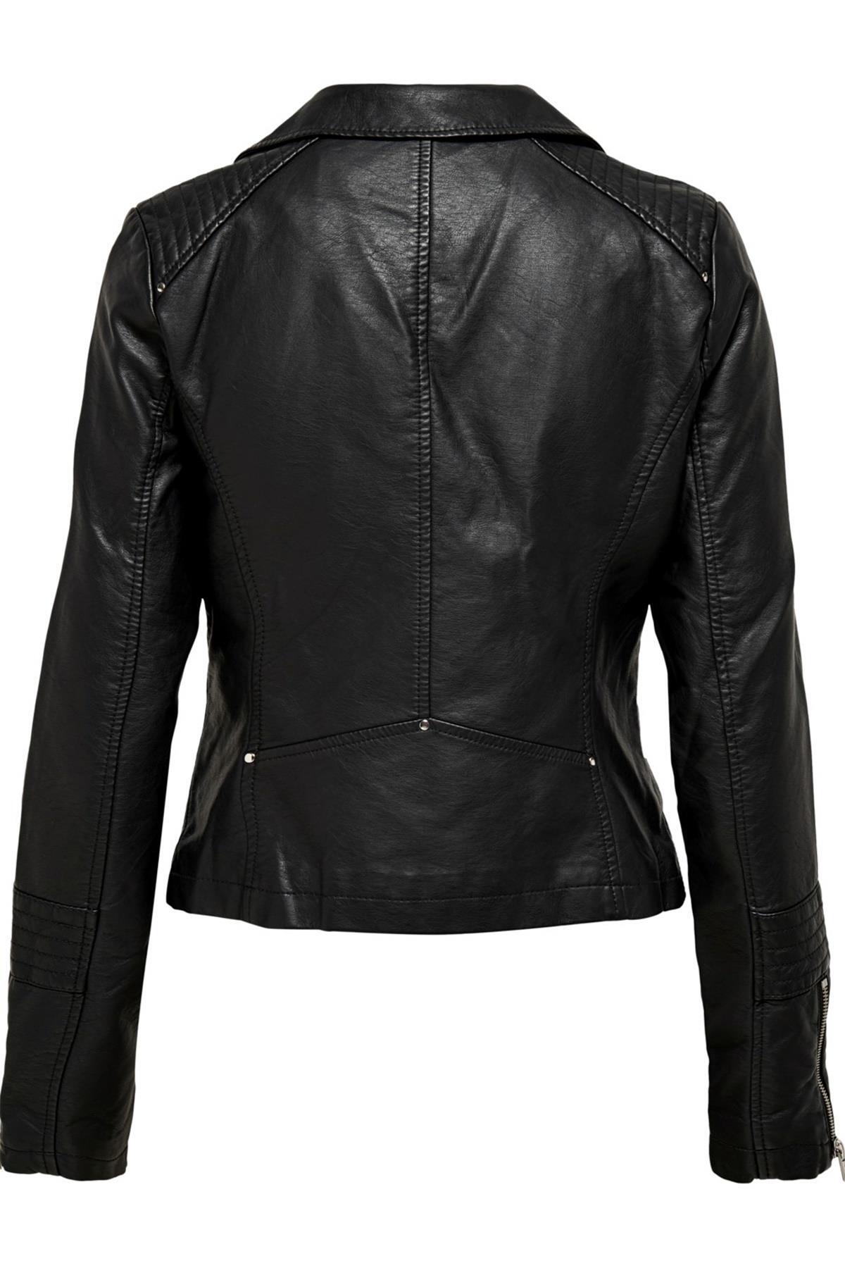 ONLY  Siyah Kadın Mont - Görsel 5