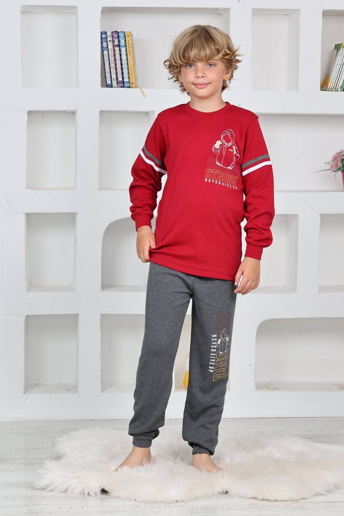 AGAFYA-Kapitex 5141 Boy's Long Sleeve Pajama Set 5