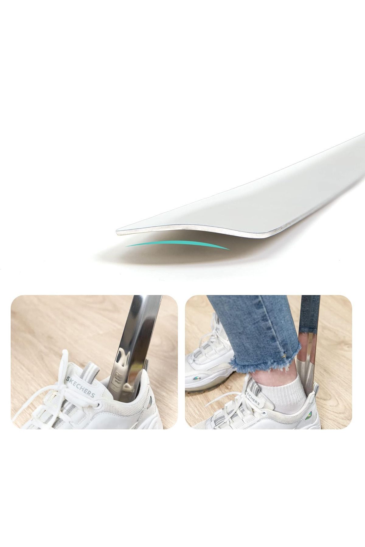 teknotrust-Long Chrome Metal Shoe Horn |   Kerata |   Will Pull |   Rickshaw |   Metal Shot |   Squeegee 63 cm 2