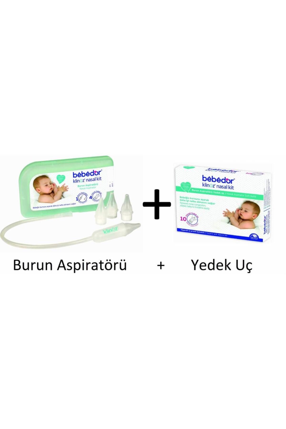 Bebedor Klinoz Saklama Kutulu Burun Aspiratörü + 10 Adet Yedek Uç